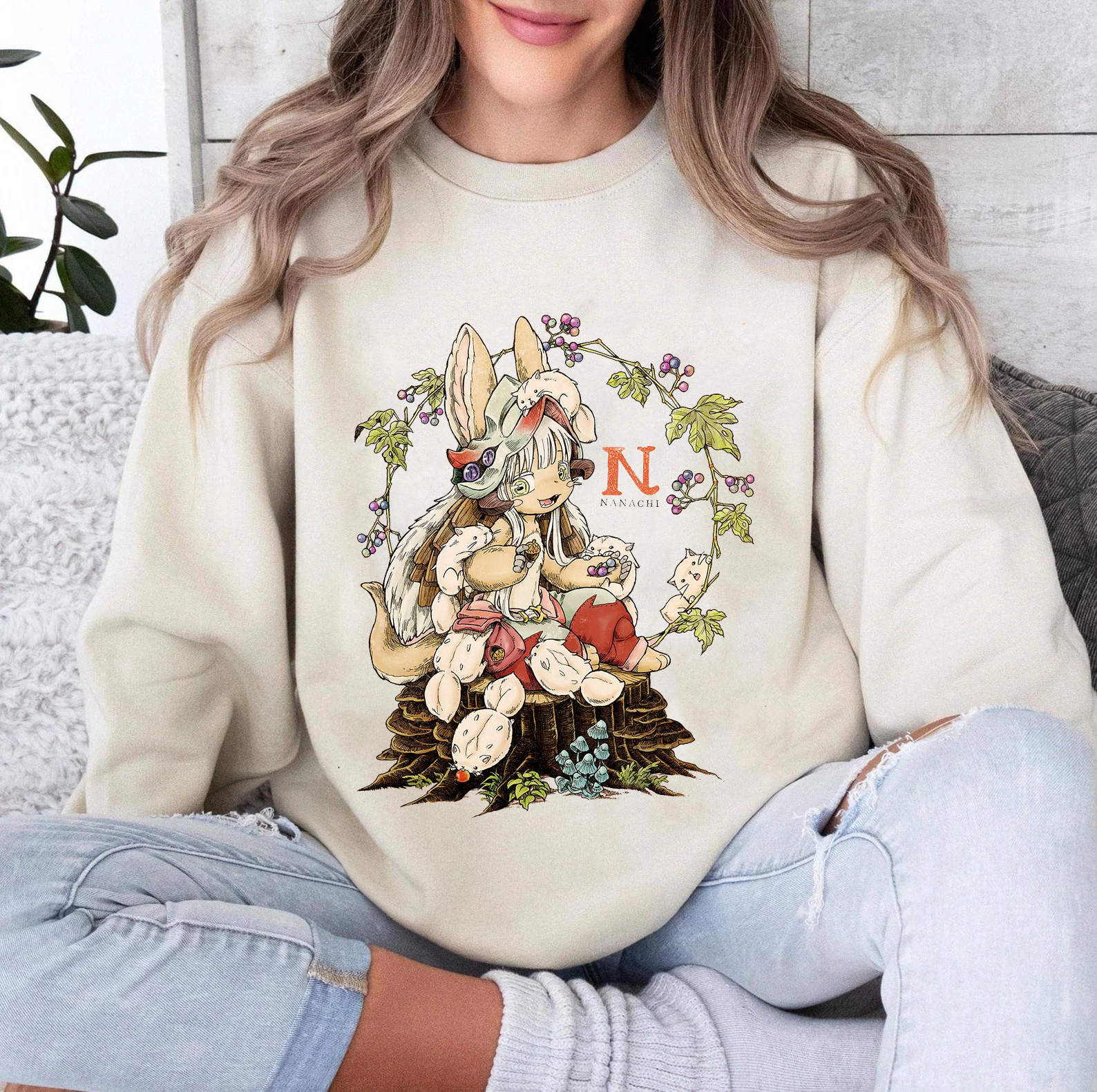 Nanachi,Made in Abyss Anime T-shirt/Crewneck/Hoodie