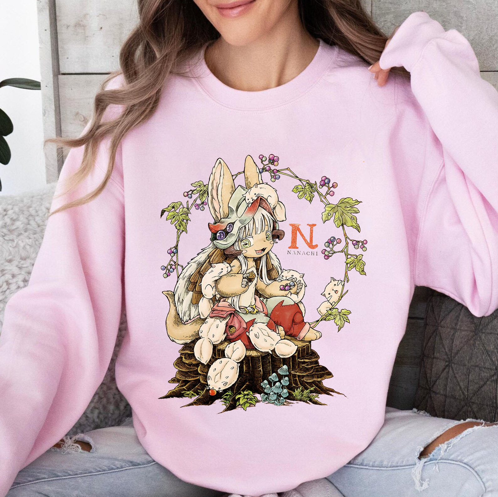 Nanachi,Made in Abyss Anime T-shirt/Crewneck/Hoodie