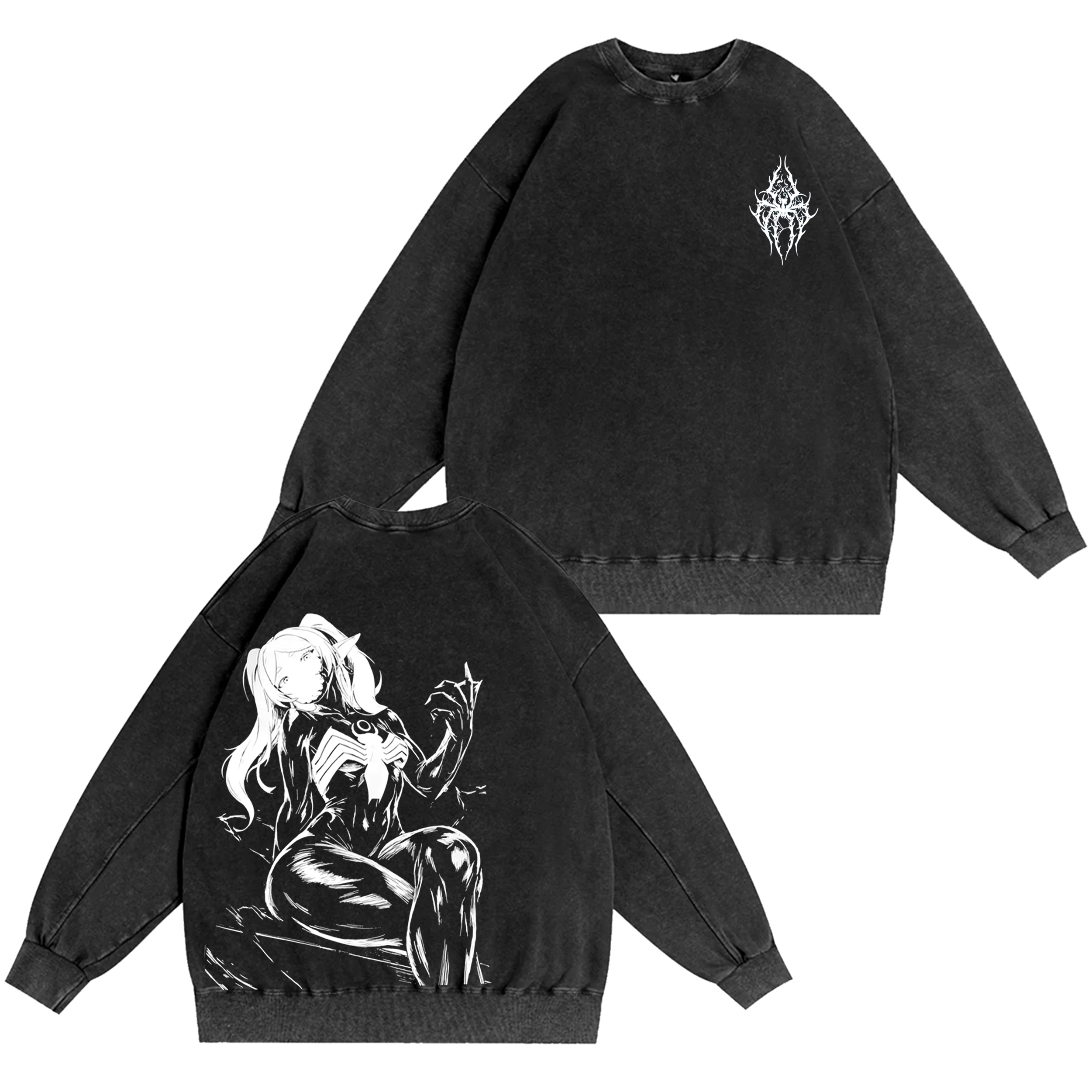 Frieren Vintage Oversized T-shirt/Crewneck/Hoodie