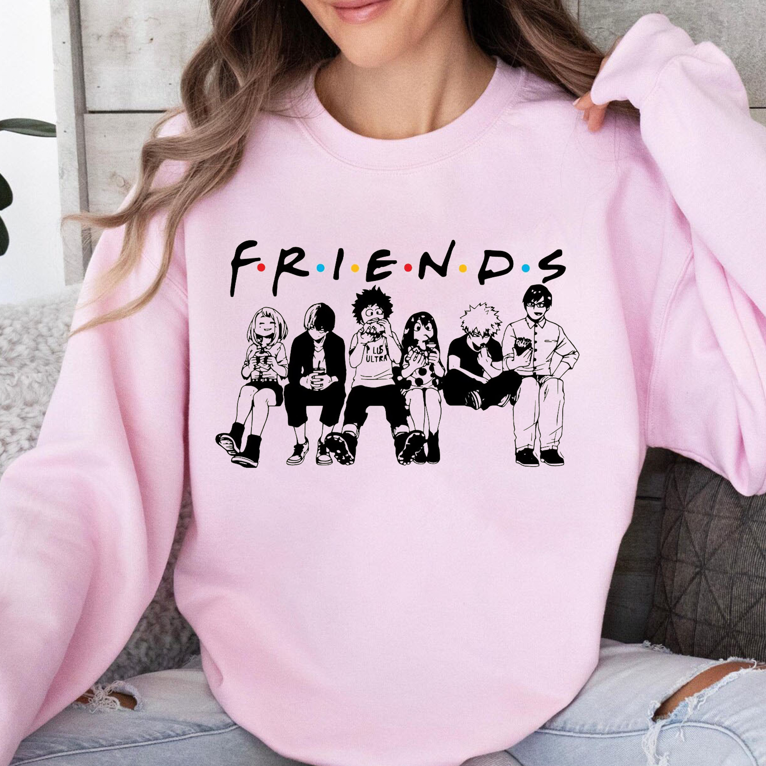 My Hero Academia Friends Unisex Shirt/Crewneck/Hoodie