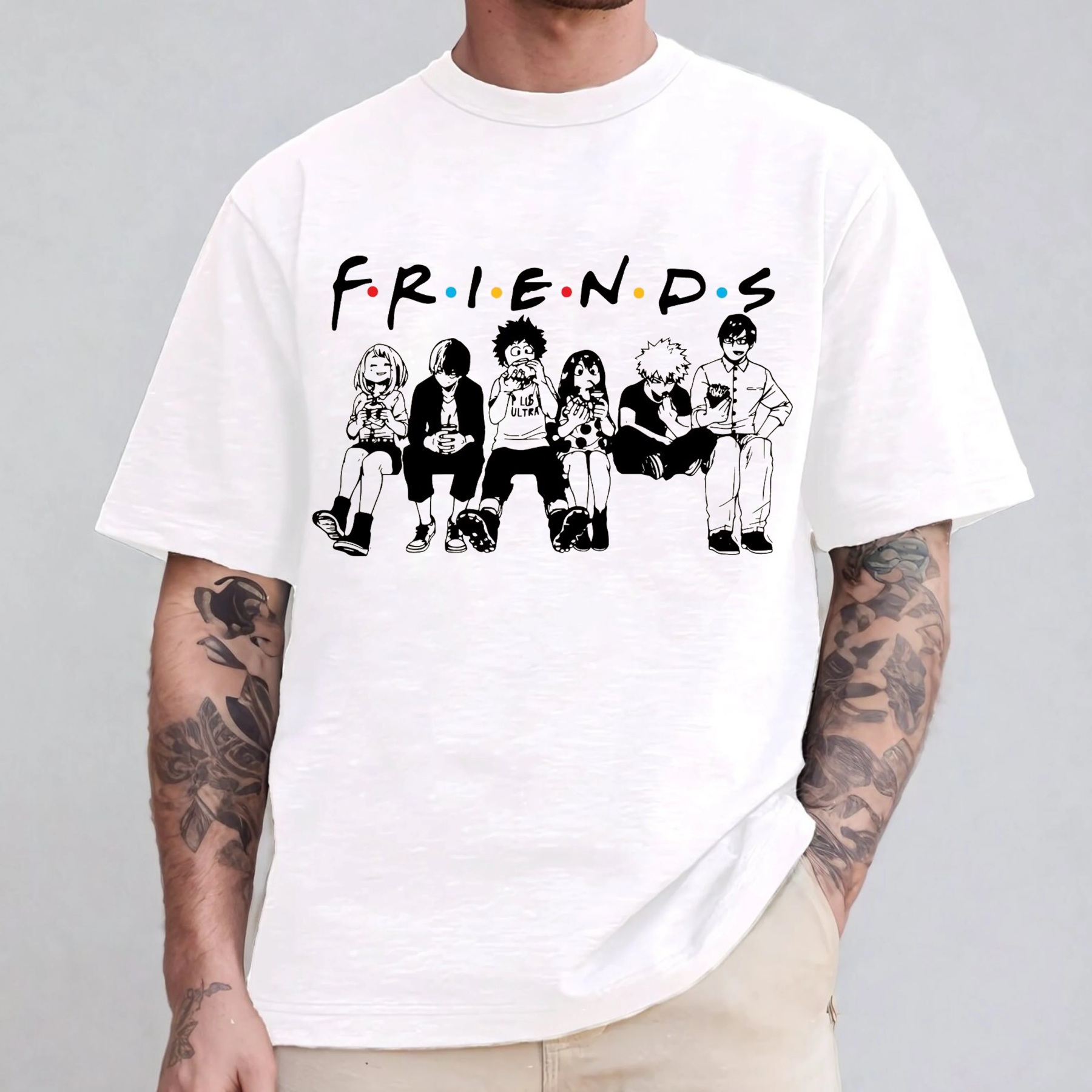 My Hero Academia Friends Unisex Shirt/Crewneck/Hoodie