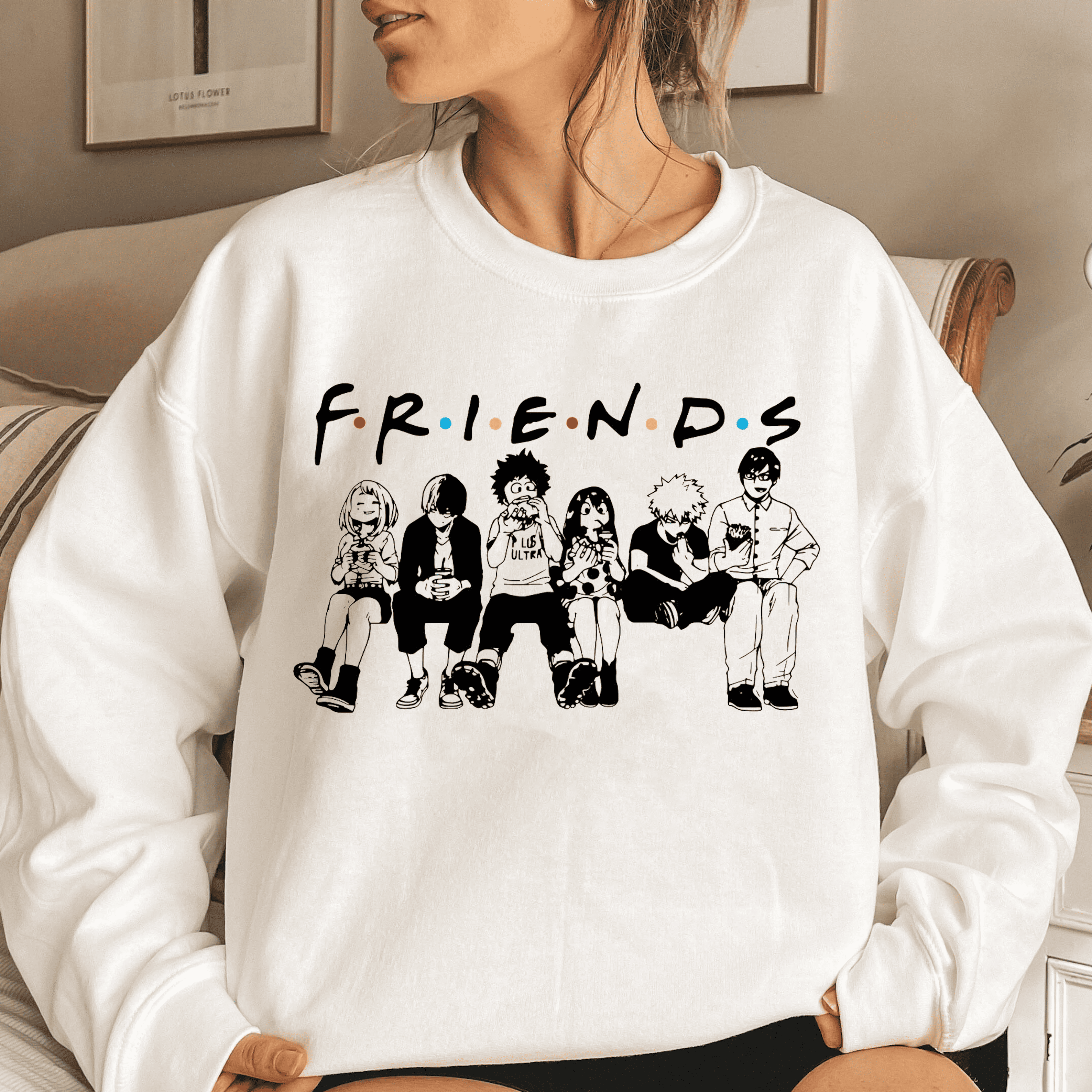 My Hero Academia Friends Unisex Shirt/Crewneck/Hoodie