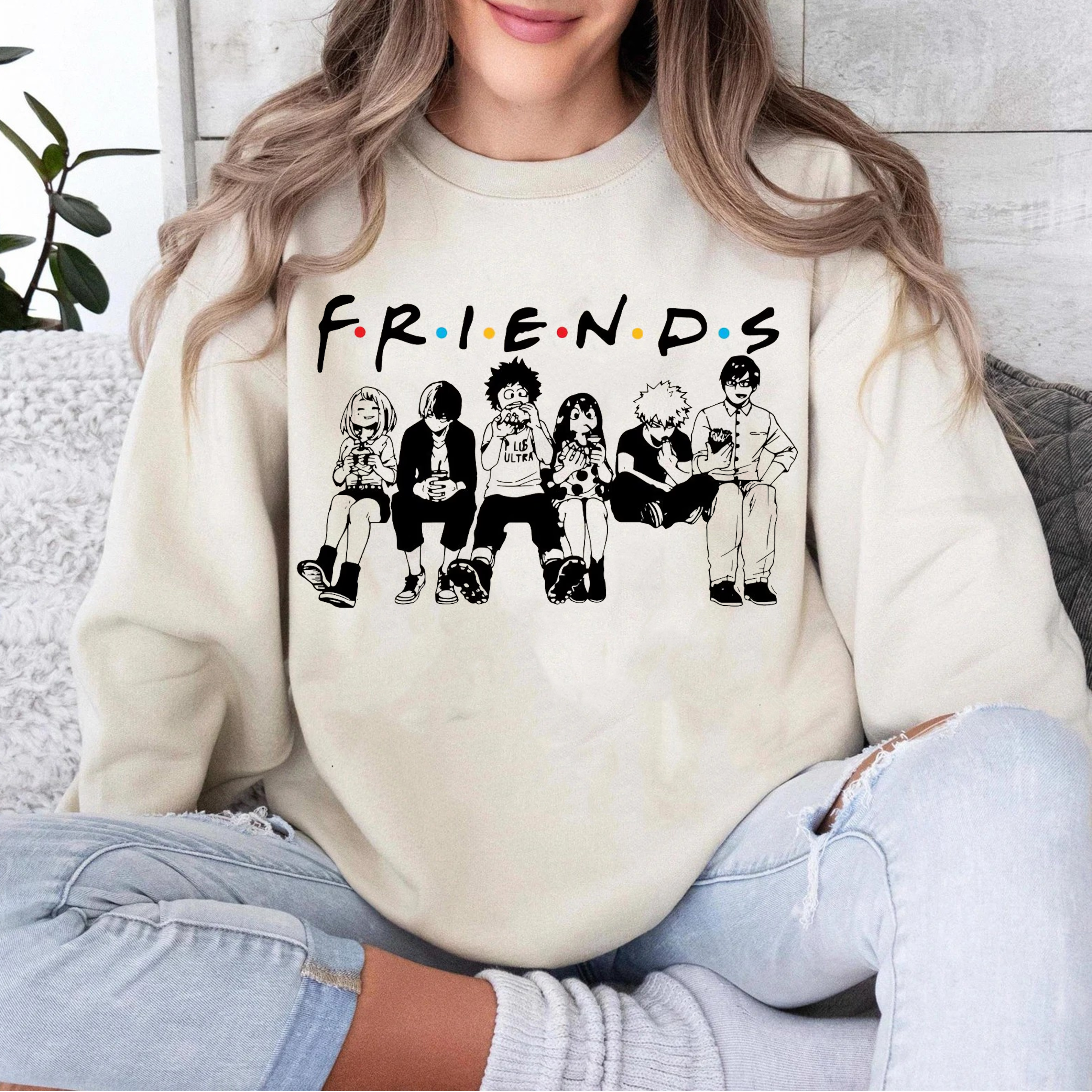 My Hero Academia Friends Unisex Shirt/Crewneck/Hoodie