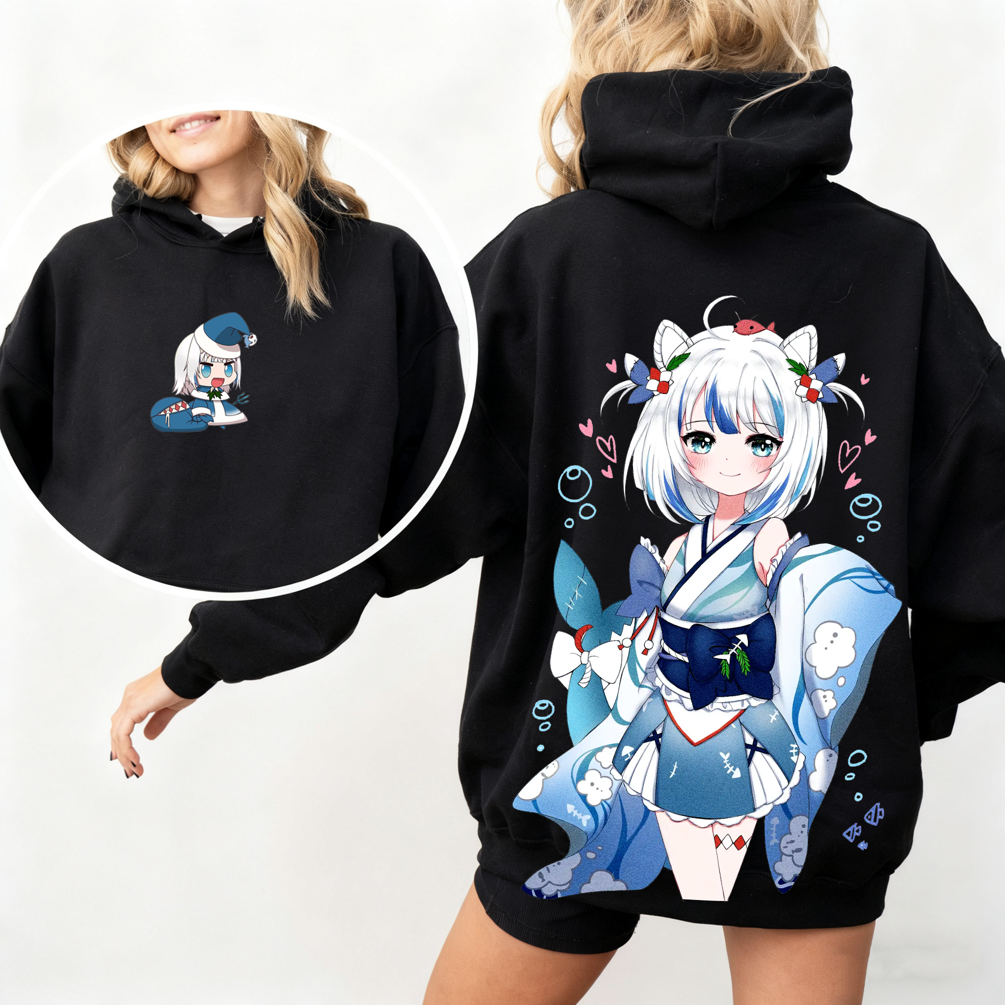 Gawr Gura Oversized T-shirt/Crewneck/Hoodie