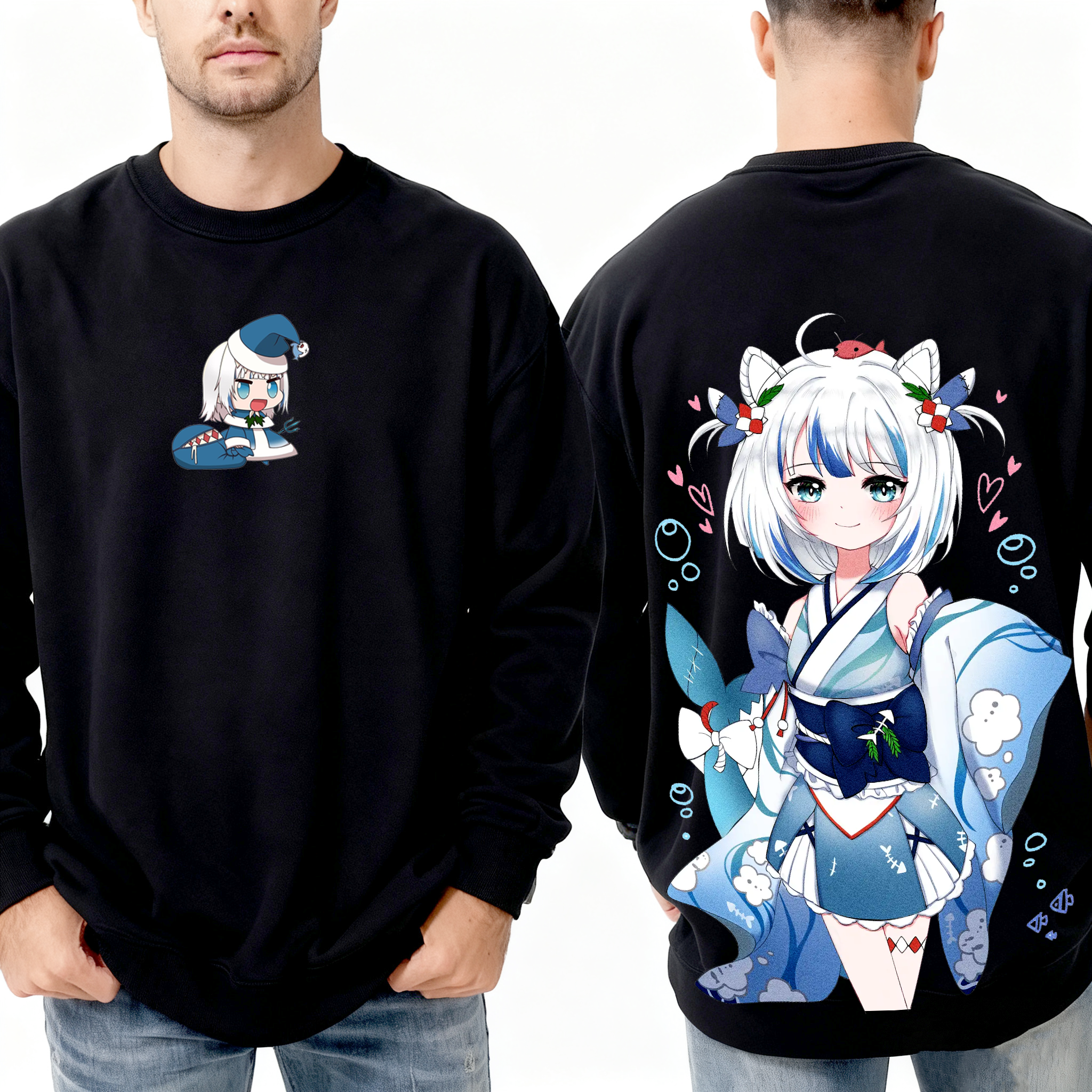 Gawr Gura Oversized T-shirt/Crewneck/Hoodie