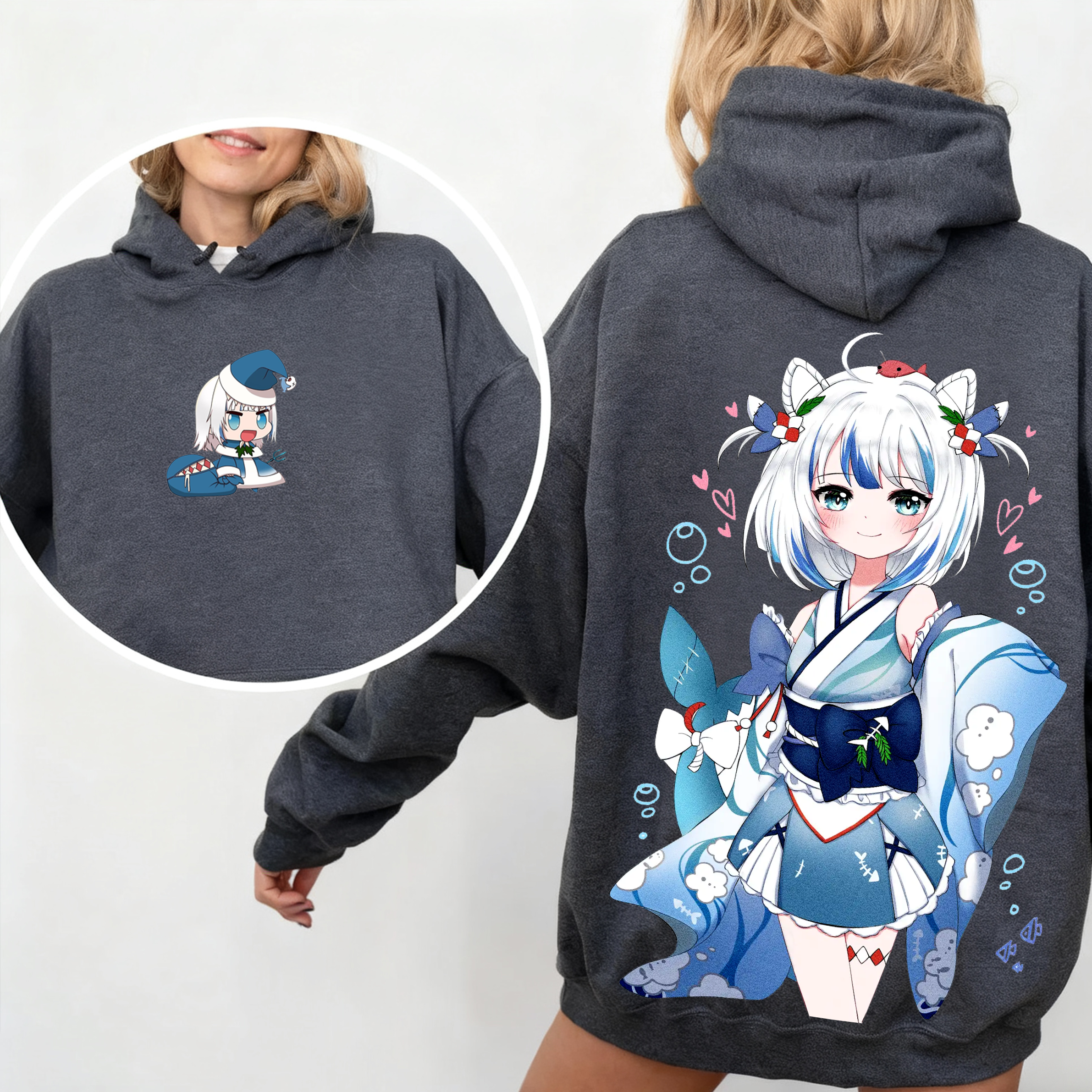 Gawr Gura Oversized T-shirt/Crewneck/Hoodie