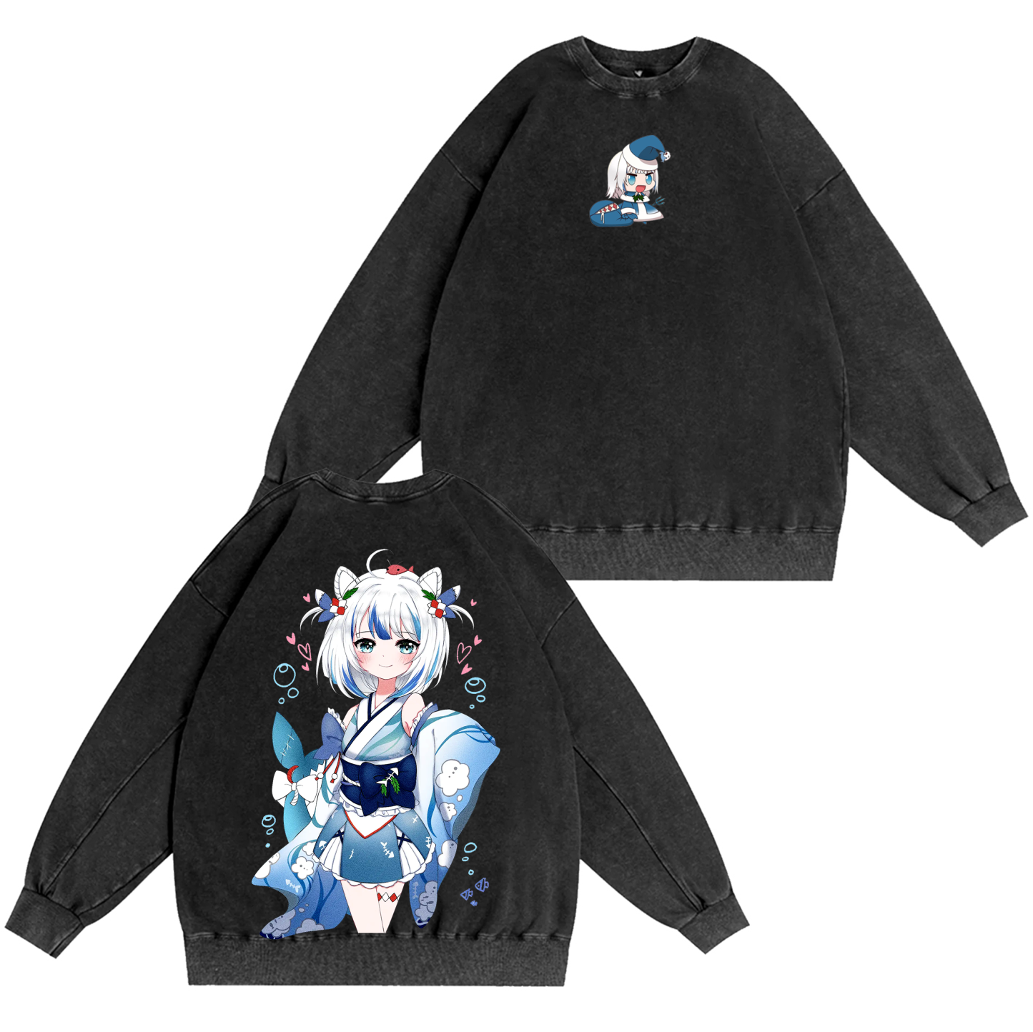 Gawr Gura Oversized T-shirt/Crewneck/Hoodie