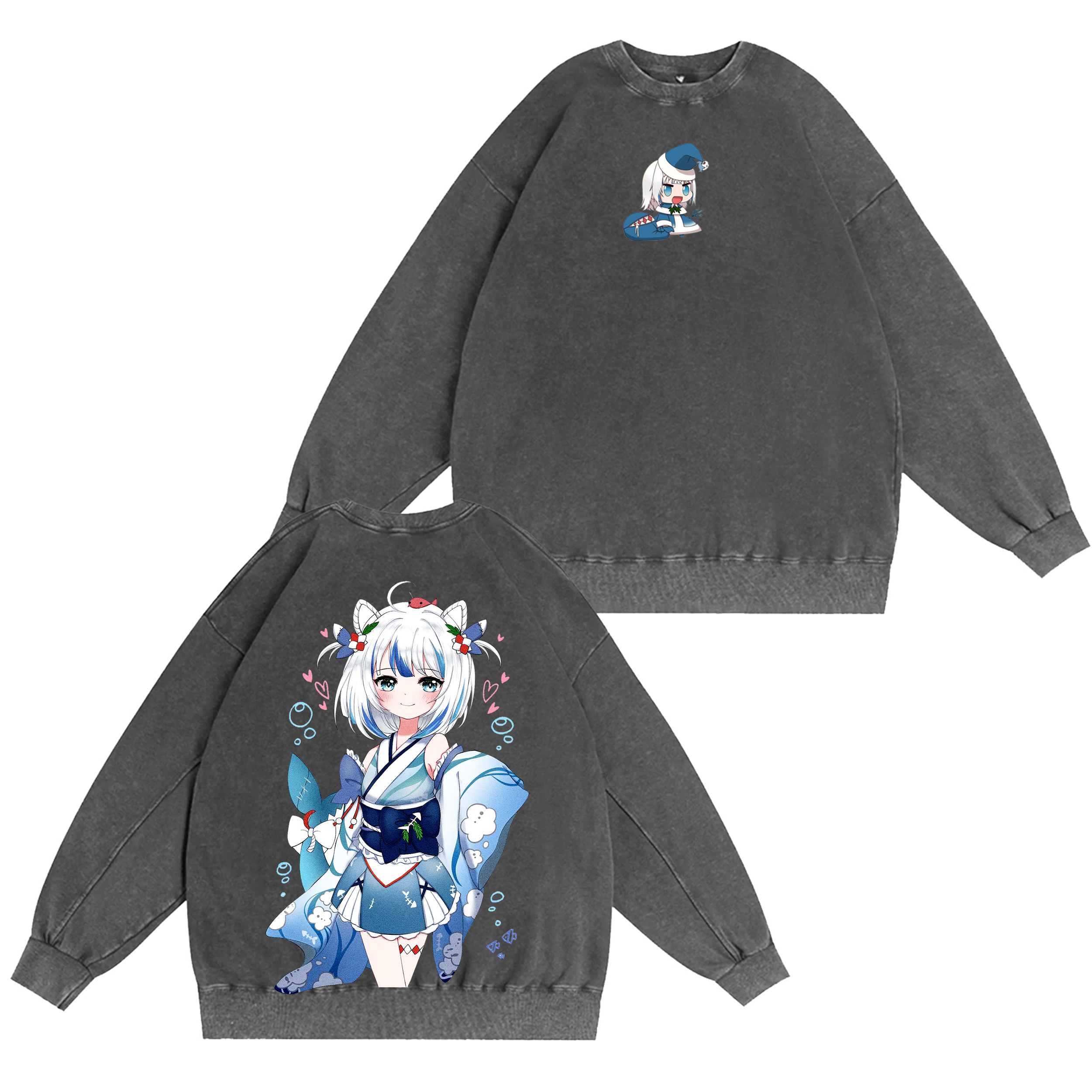 Gawr Gura Oversized T-shirt/Crewneck/Hoodie