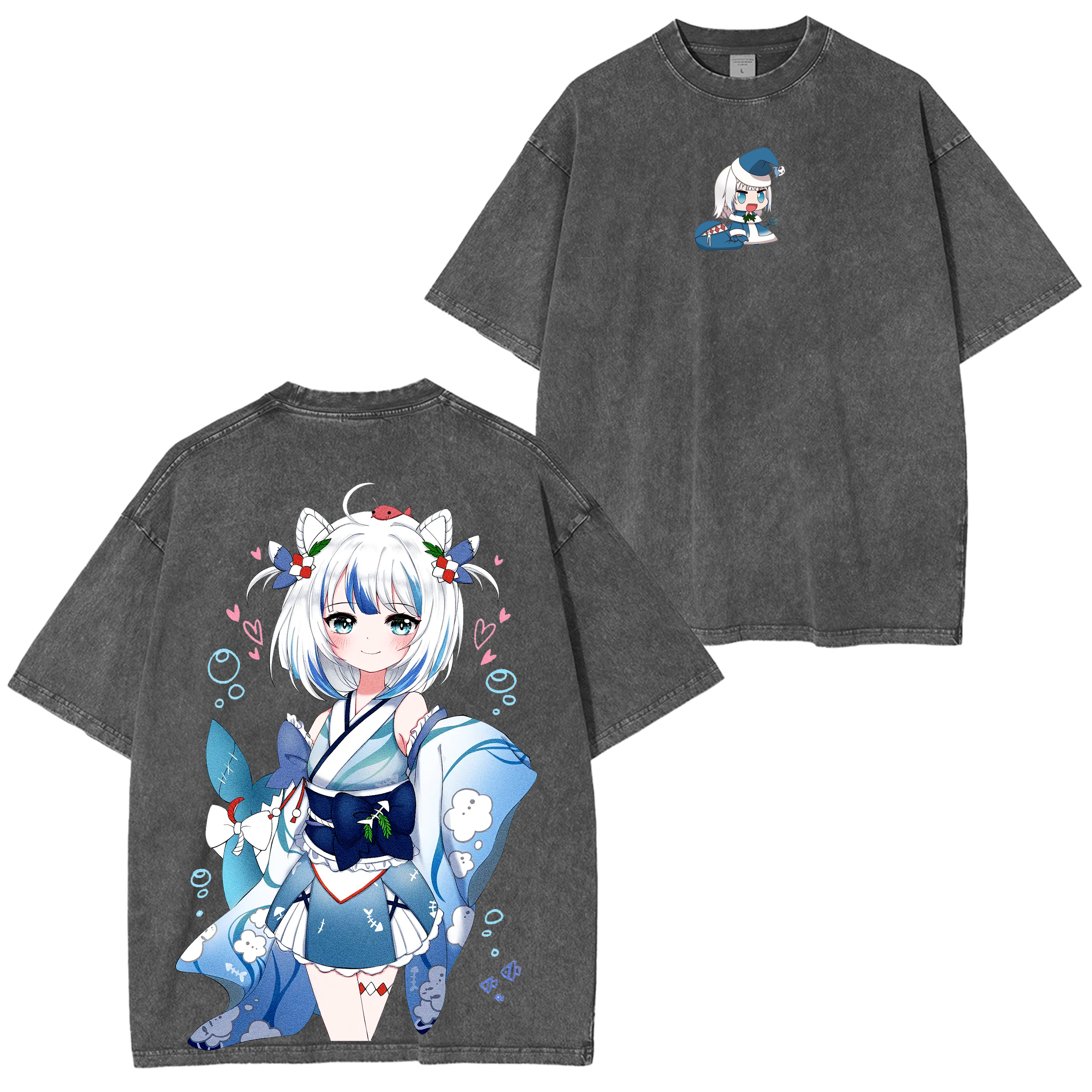 Gawr Gura Oversized T-shirt/Crewneck/Hoodie