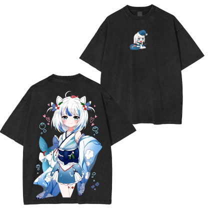 Gawr Gura Oversized T-shirt/Crewneck/Hoodie
