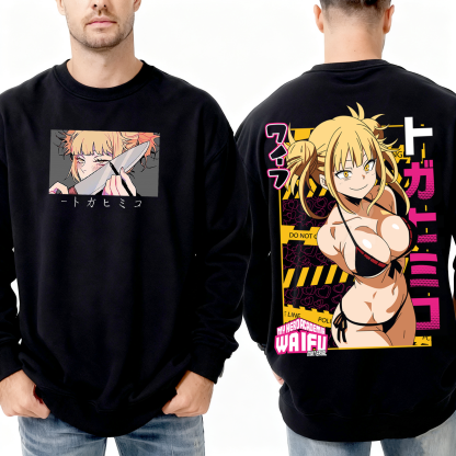 My Hero Academia,Himiko Toga Waifu Oversized T-shirt/Crewneck/Hoodie
