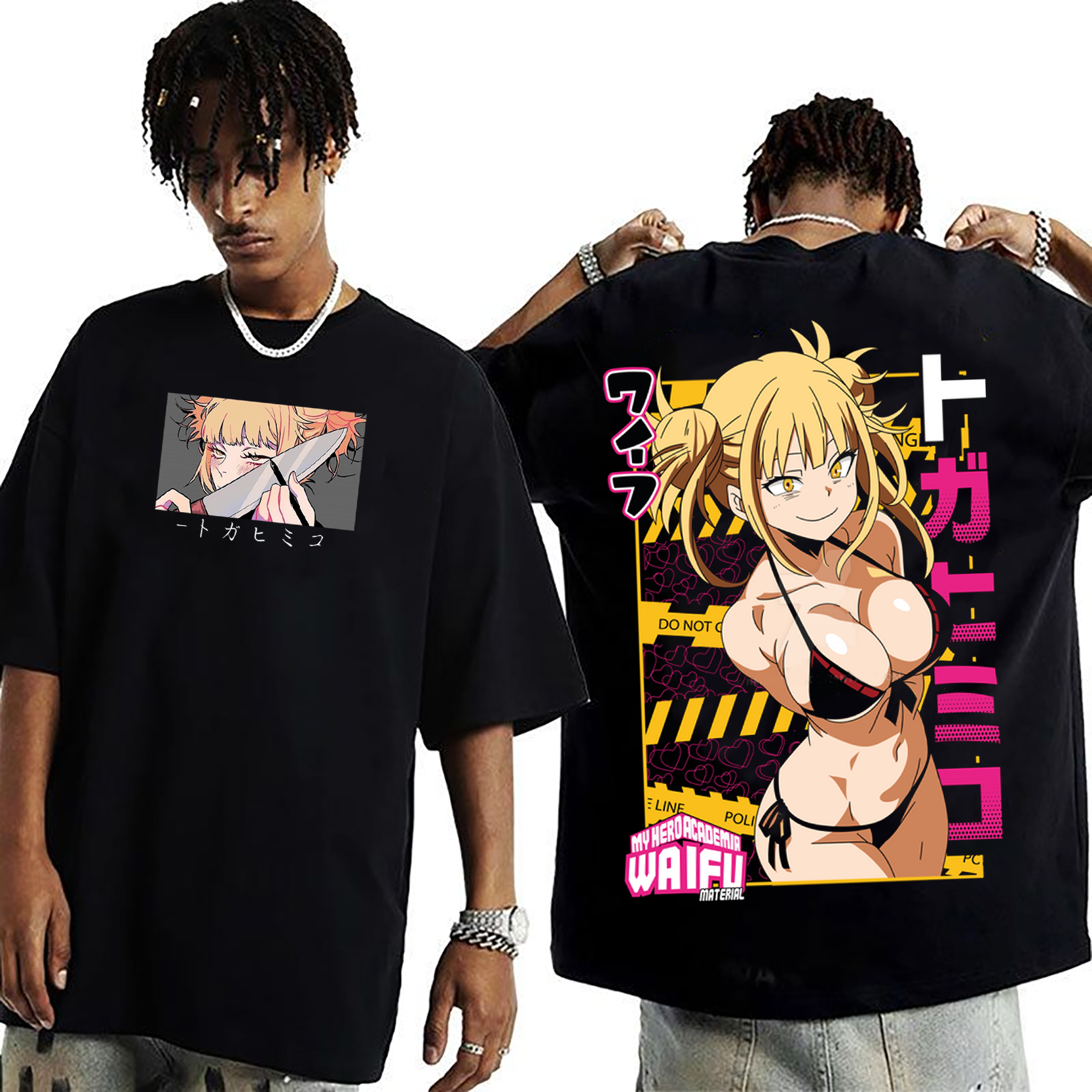 My Hero Academia,Himiko Toga Waifu Oversized T-shirt/Crewneck/Hoodie