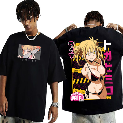 My Hero Academia,Himiko Toga Waifu Oversized T-shirt/Crewneck/Hoodie
