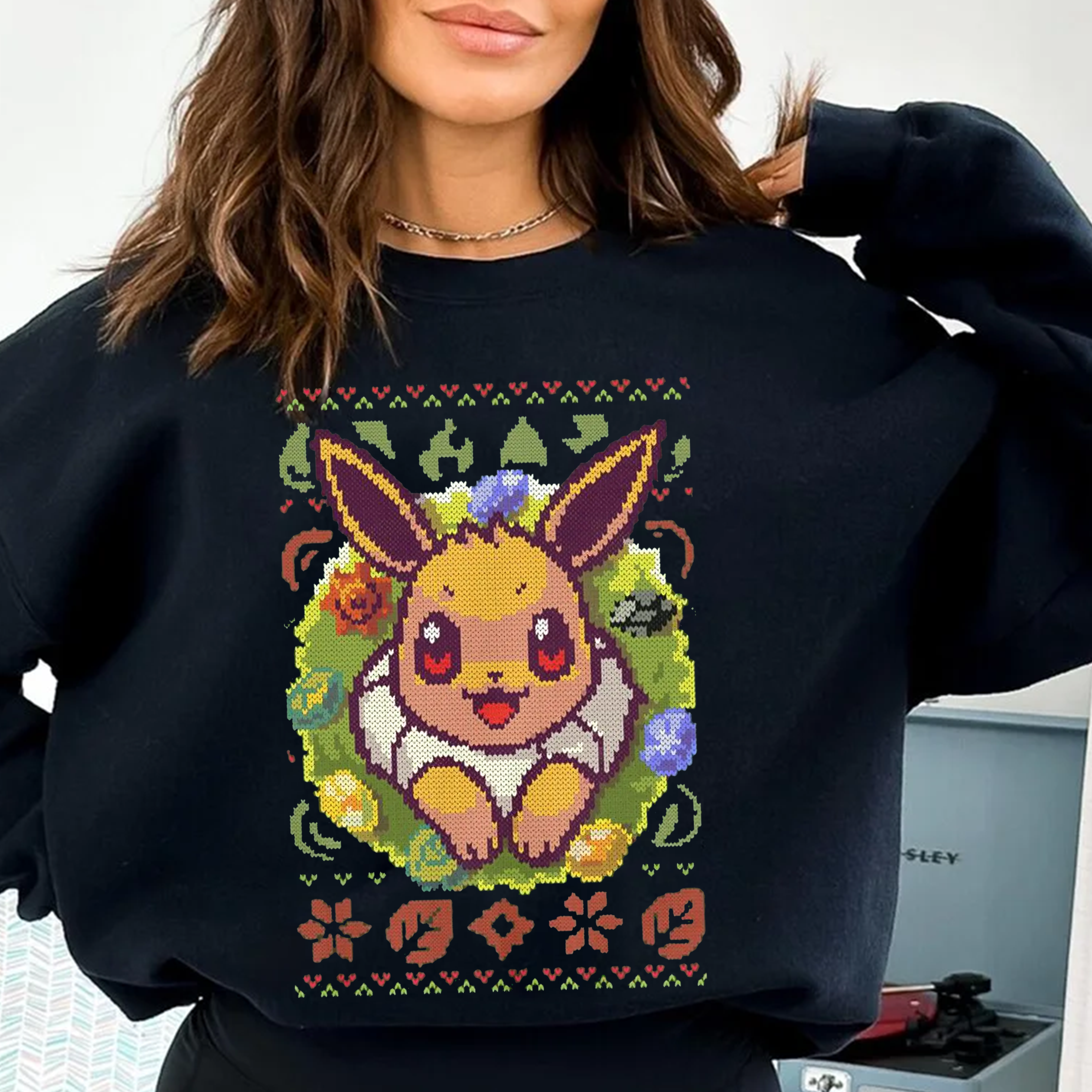 Eeveelution gamer Ugly Christmas Unisex T-shirt/Crewneck/Hoodie