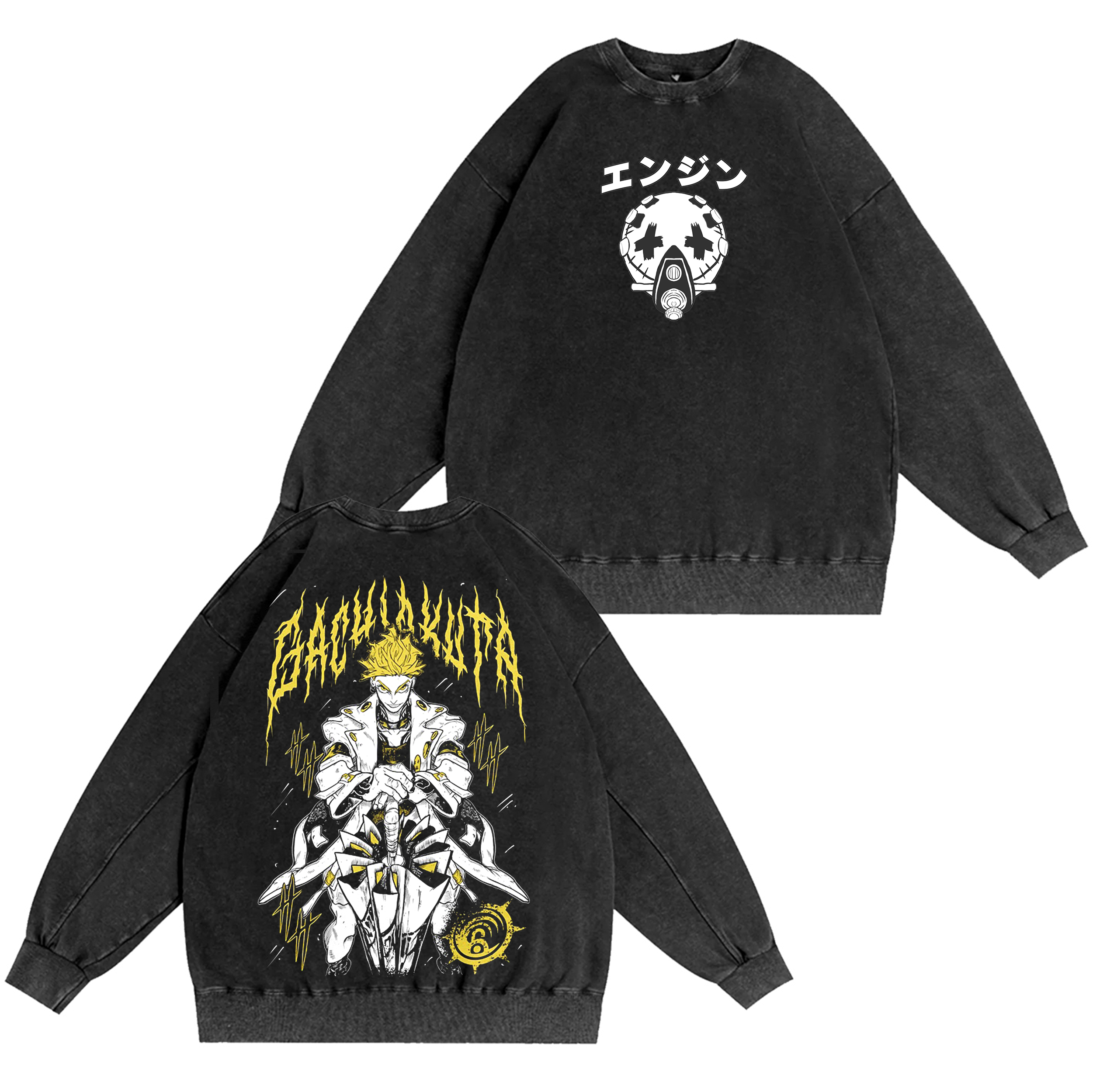 Gachiakuta Enjin Mask Oversized T-shirt/Crewneck/Hoodie