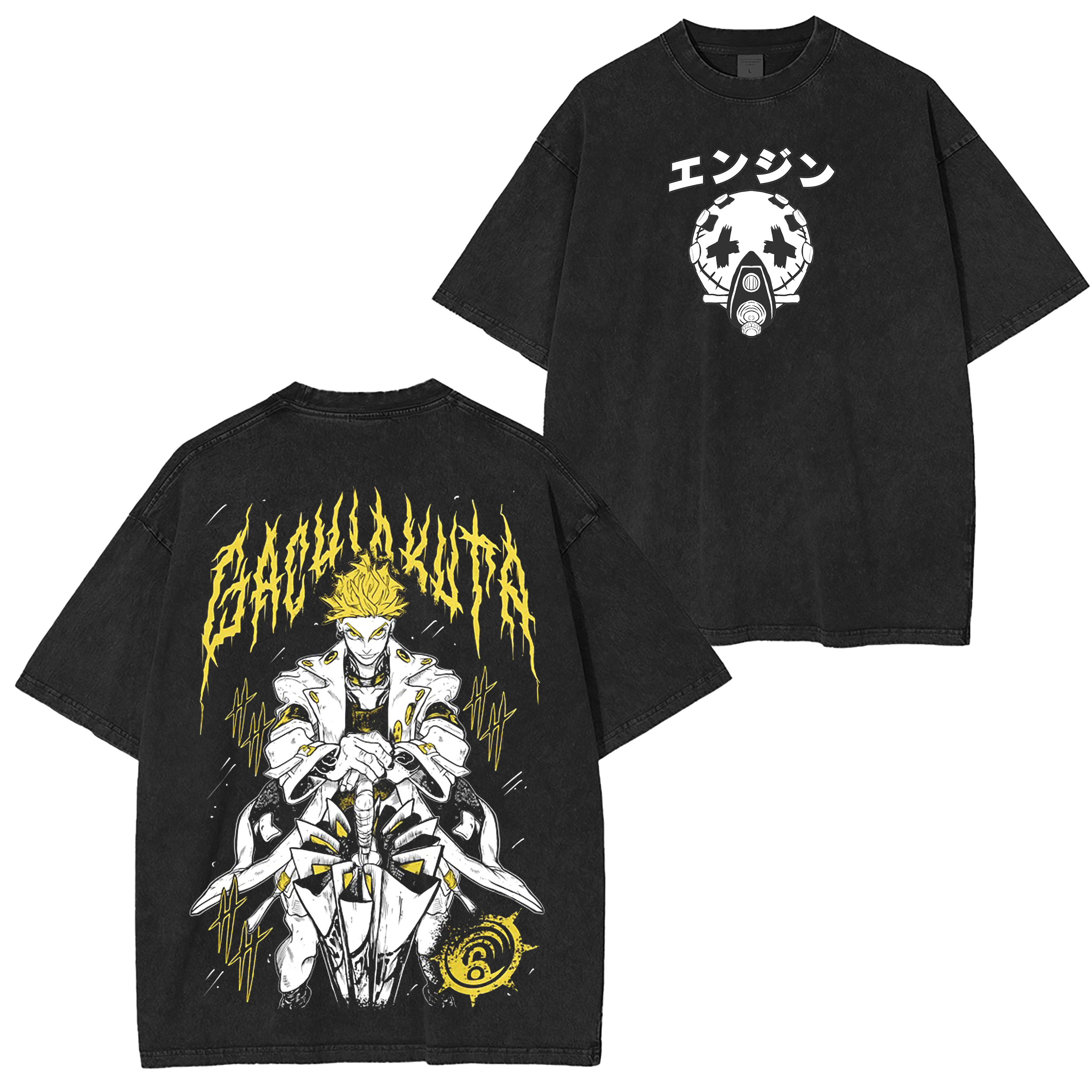 Gachiakuta Enjin Mask Oversized T-shirt/Crewneck/Hoodie
