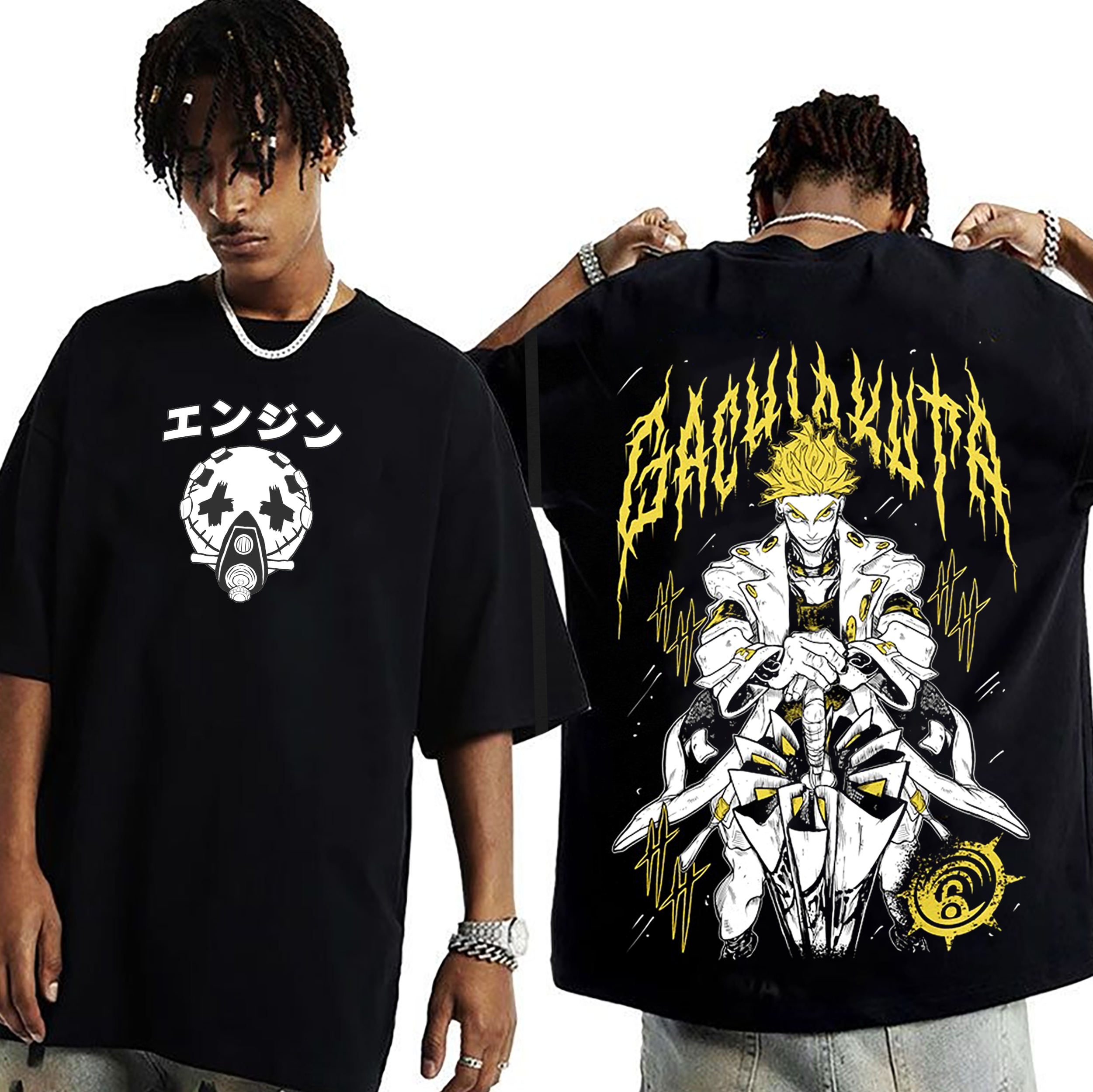 Gachiakuta Enjin Mask Oversized T-shirt/Crewneck/Hoodie