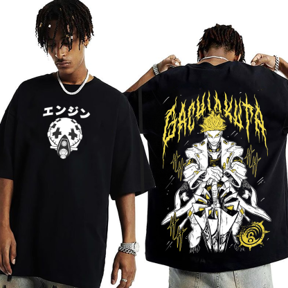 Gachiakuta Enjin Mask Oversized T-shirt/Crewneck/Hoodie