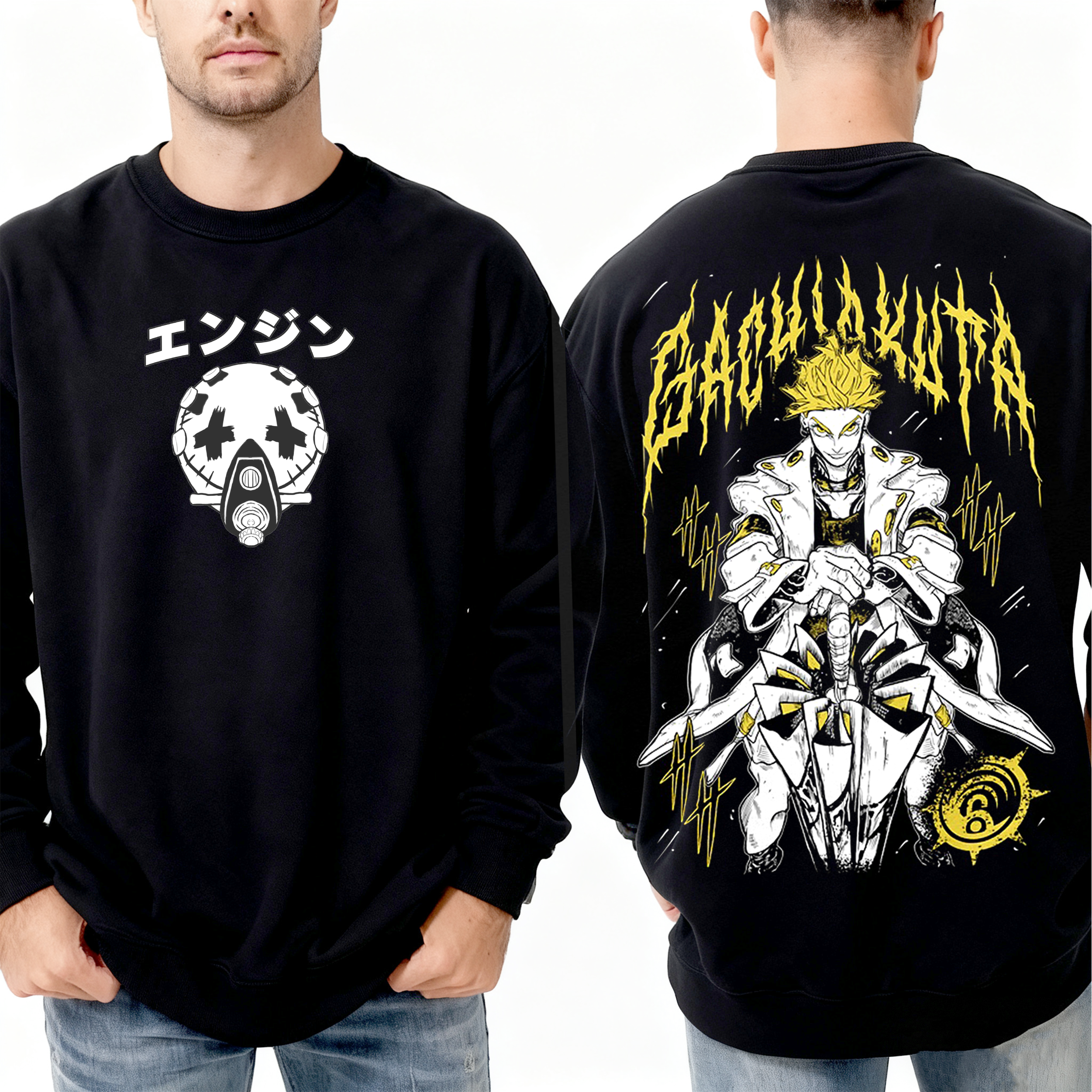 Gachiakuta Enjin Mask Oversized T-shirt/Crewneck/Hoodie