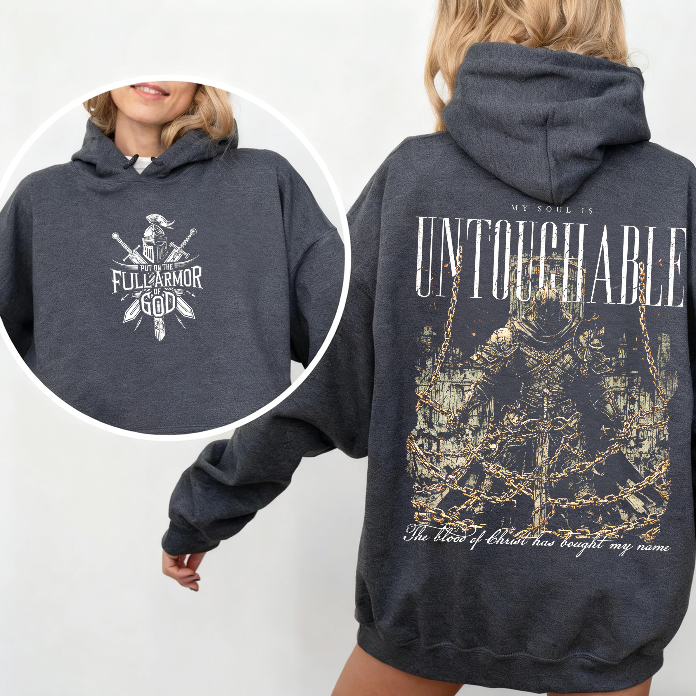 Put On The Full Armor Of God Oversized T-shirt/Crewneck/Hoodie