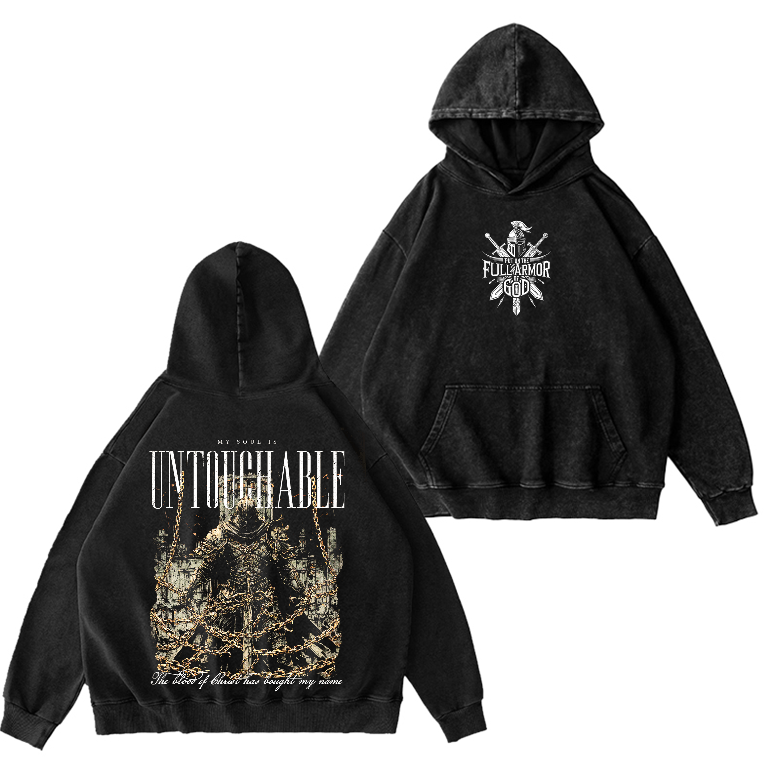 Put On The Full Armor Of God Oversized T-shirt/Crewneck/Hoodie