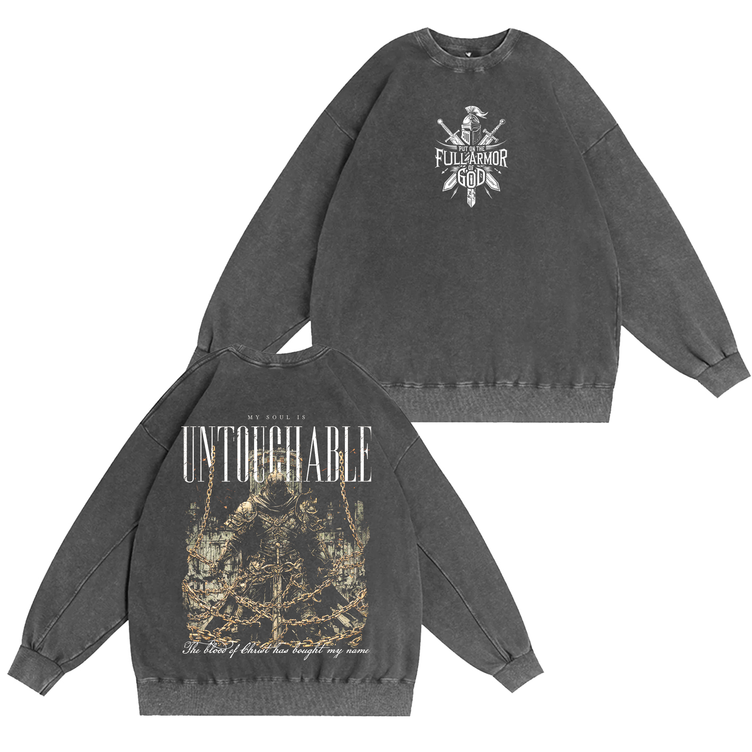 Put On The Full Armor Of God Oversized T-shirt/Crewneck/Hoodie