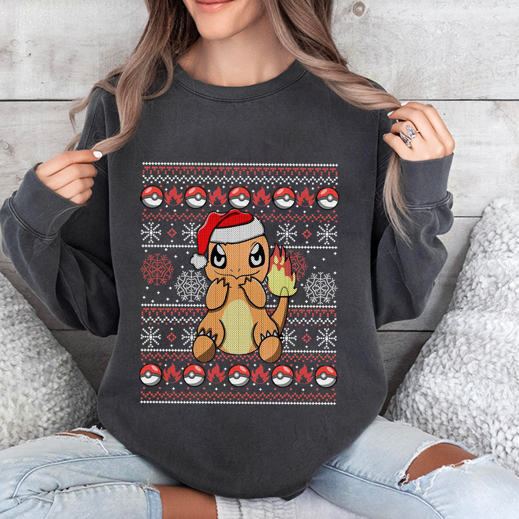 Pokemon Ugly Christmas Unisex T-shirt/Crewneck/Hoodie