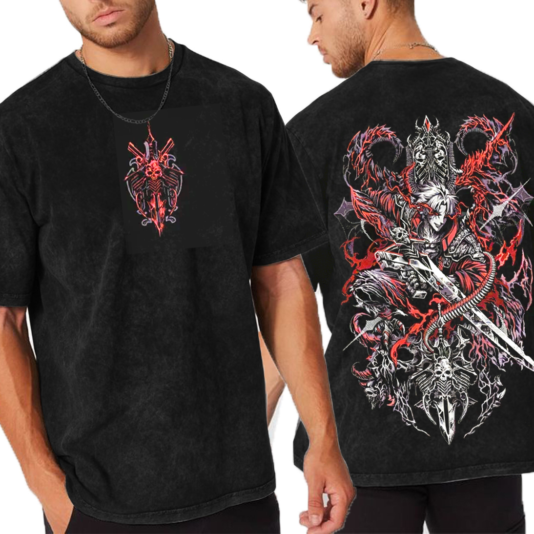 Devil Hunter,Dante dmc Oversized T-shirt/Crewneck/Hoodie