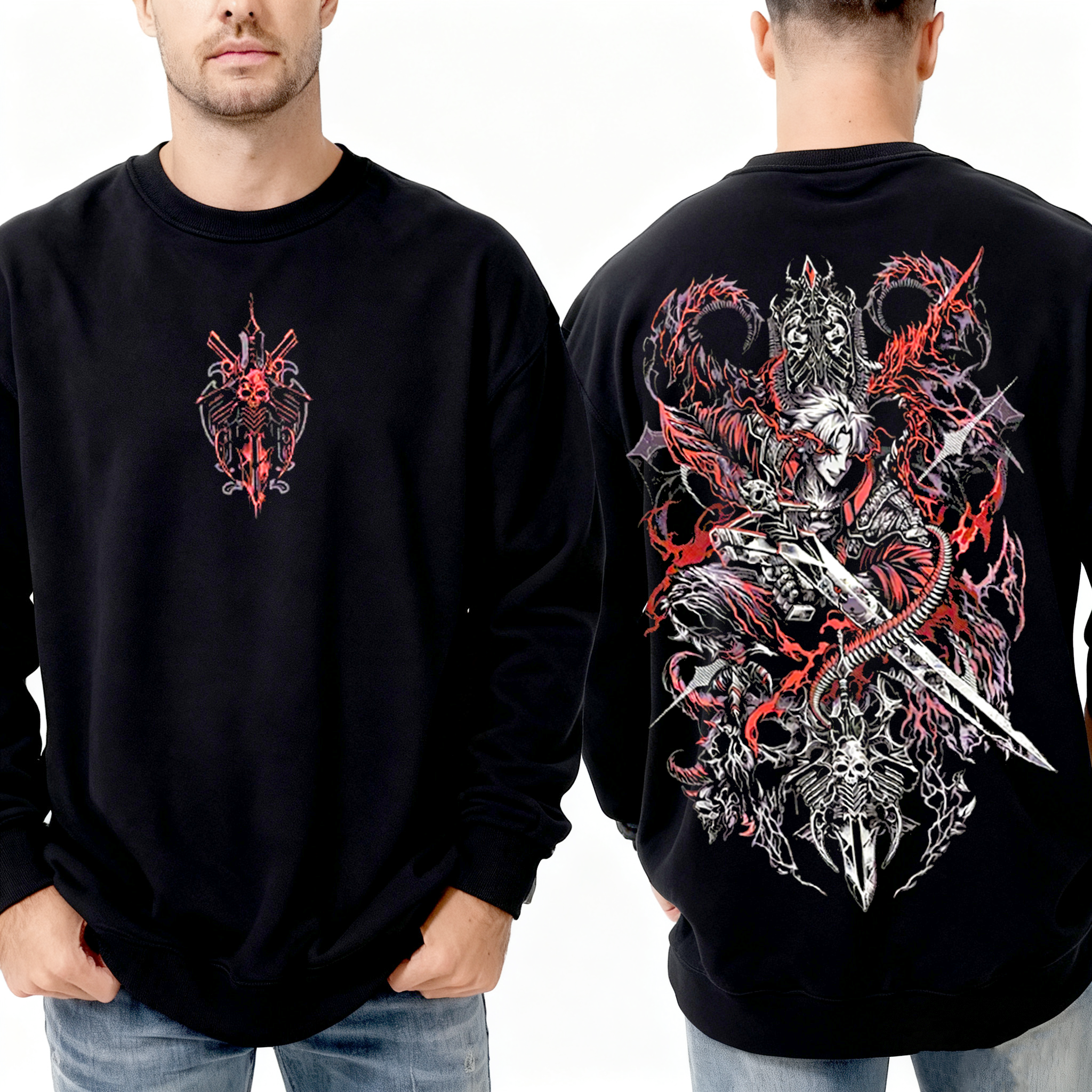 Devil Hunter,Dante dmc Oversized T-shirt/Crewneck/Hoodie