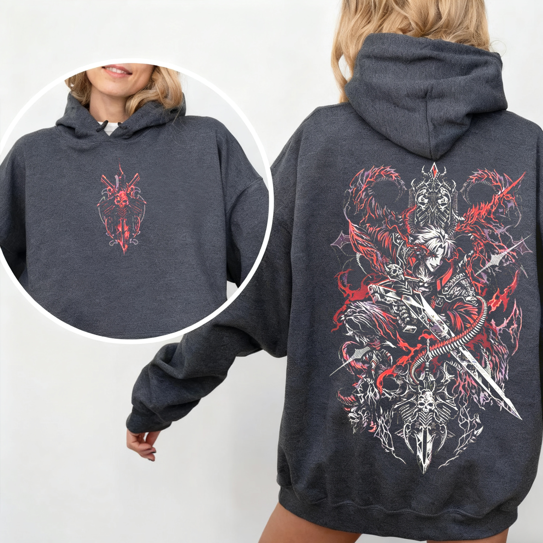 Devil Hunter,Dante dmc Oversized T-shirt/Crewneck/Hoodie