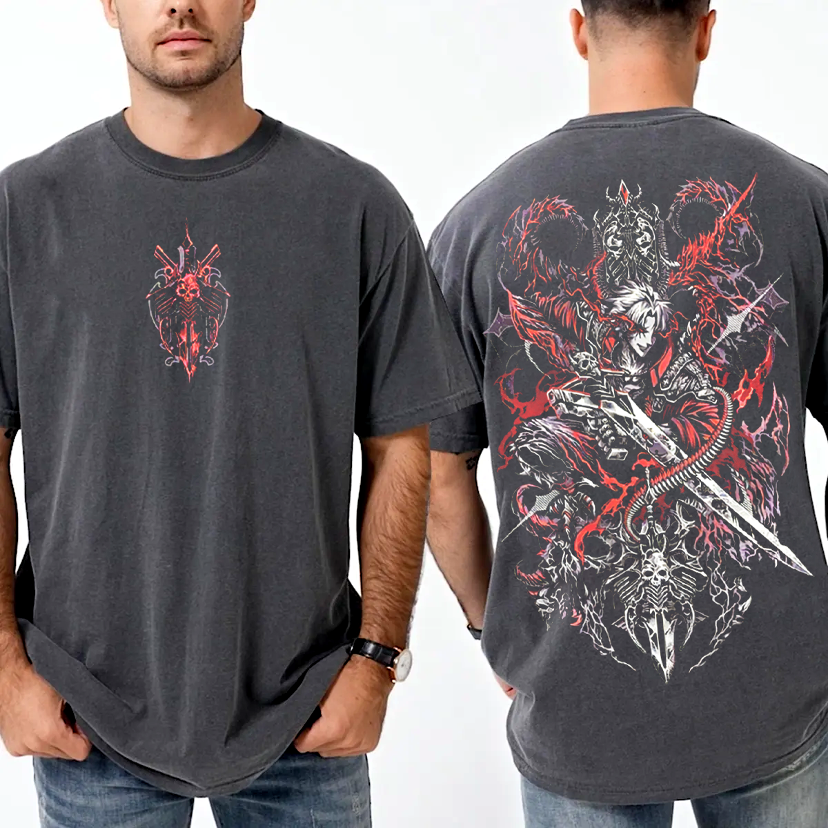 Devil Hunter,Dante dmc Oversized T-shirt/Crewneck/Hoodie
