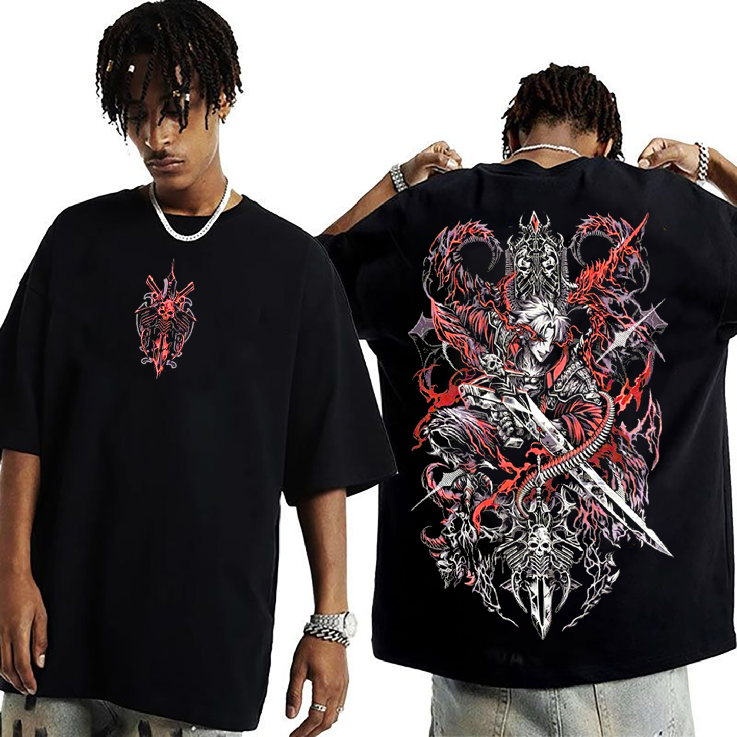 Devil Hunter,Dante dmc Oversized T-shirt/Crewneck/Hoodie