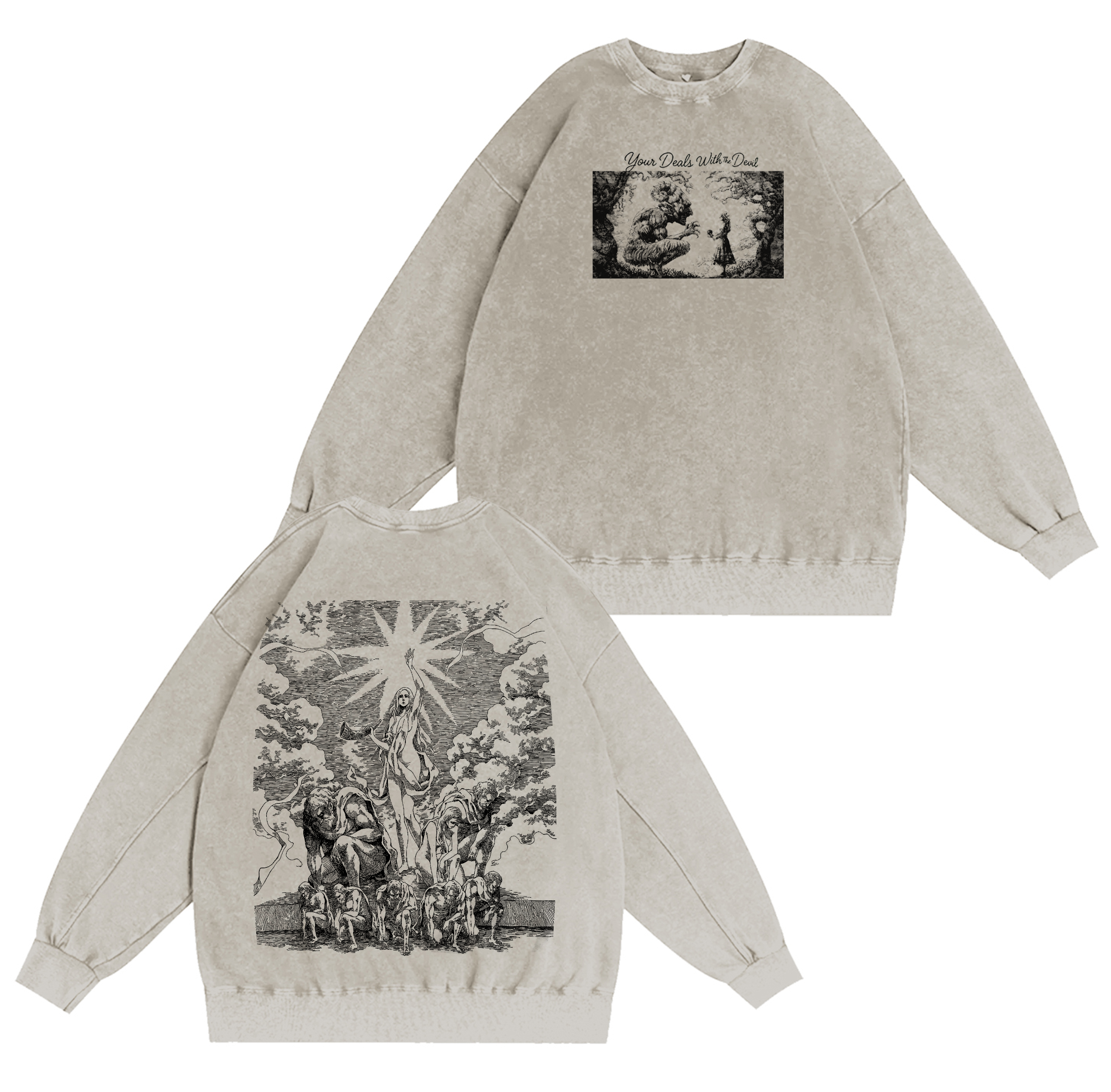 Attack on Titan Anime Oversized T-shirt/Crewneck/Hoodie
