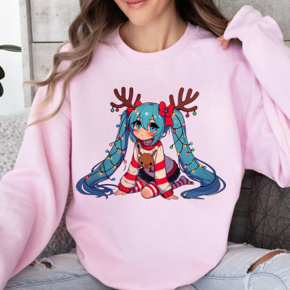 Christmas Hatsune Miku Unisex T-shirt/Crewneck/Hoodie