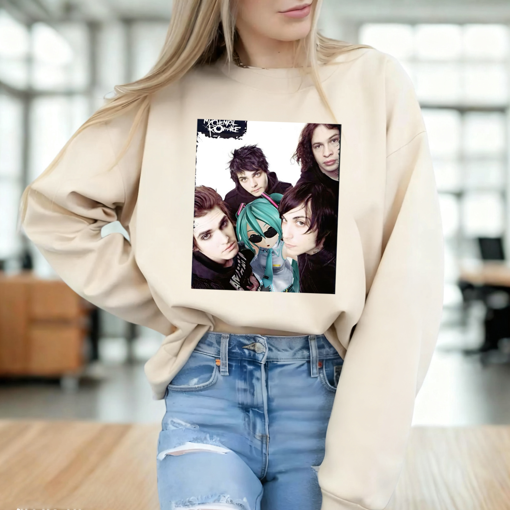 My chemical Miku Funny Unisex T-shirt/Crewneck/Hoodie