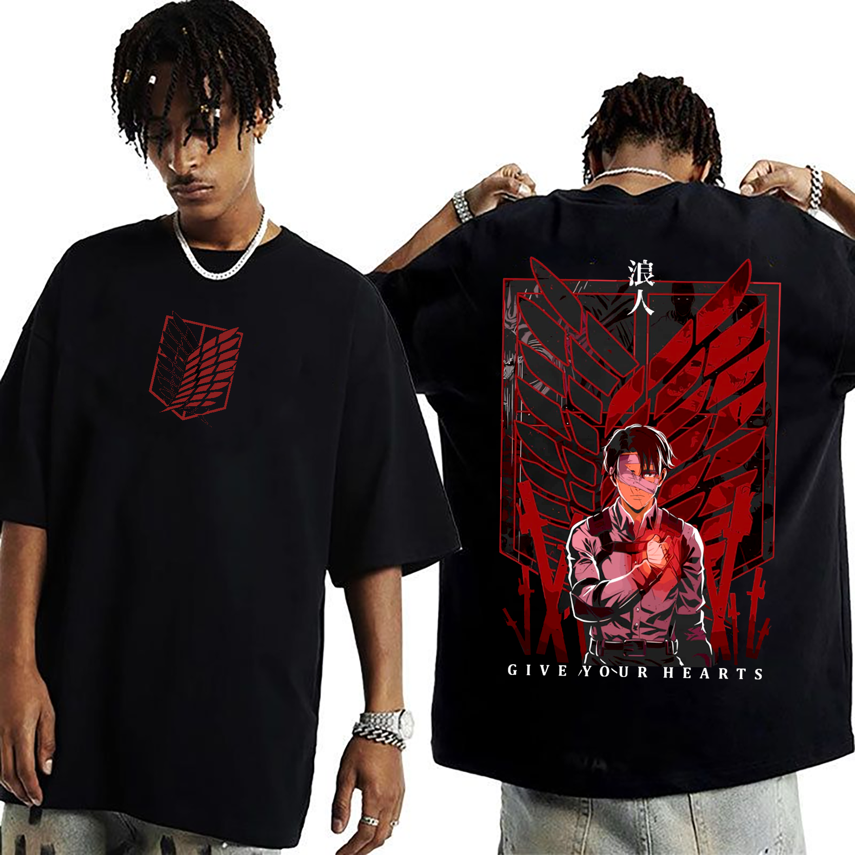 Attack on Titan Oversized T-shirt/Crewneck/Hoodie