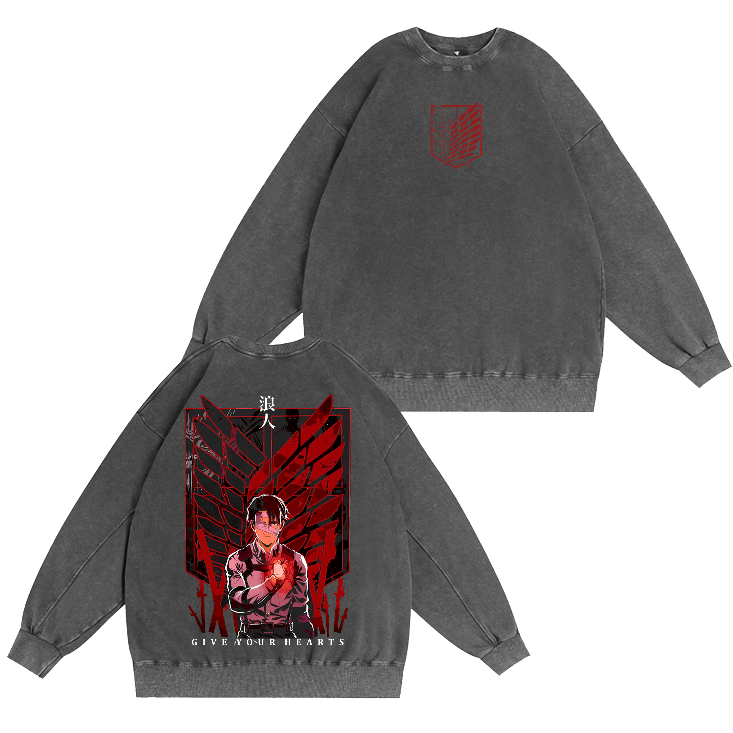 Attack on Titan Oversized T-shirt/Crewneck/Hoodie