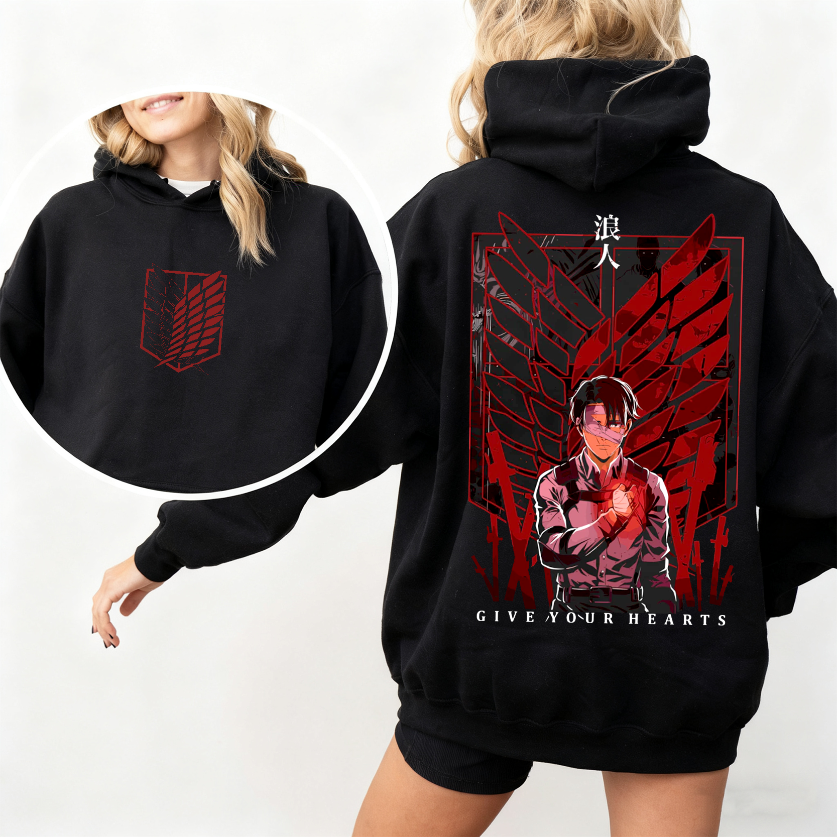 Attack on Titan Oversized T-shirt/Crewneck/Hoodie