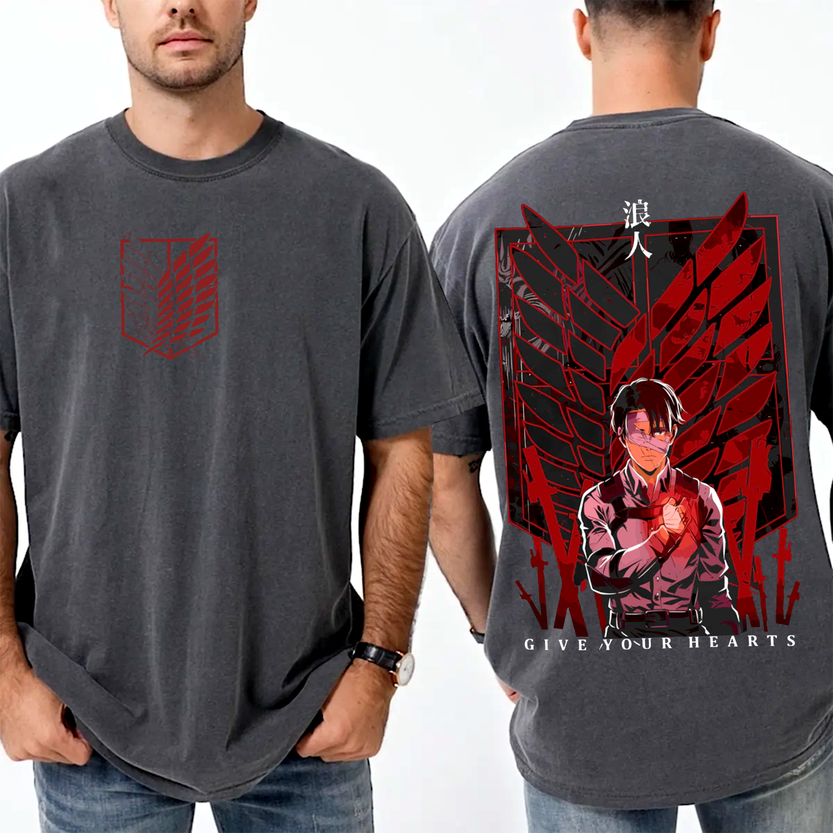 Attack on Titan Oversized T-shirt/Crewneck/Hoodie