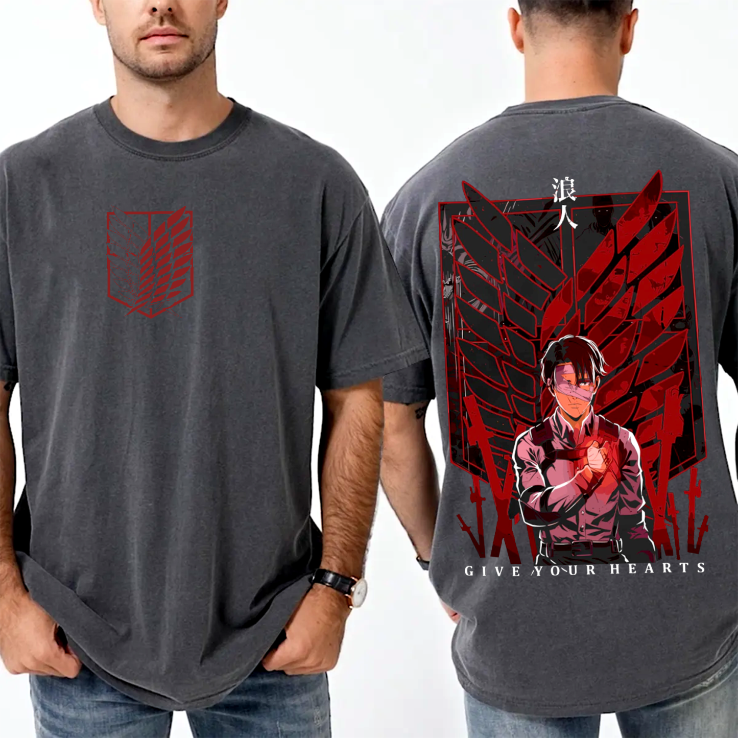 Attack on Titan Oversized T-shirt/Crewneck/Hoodie