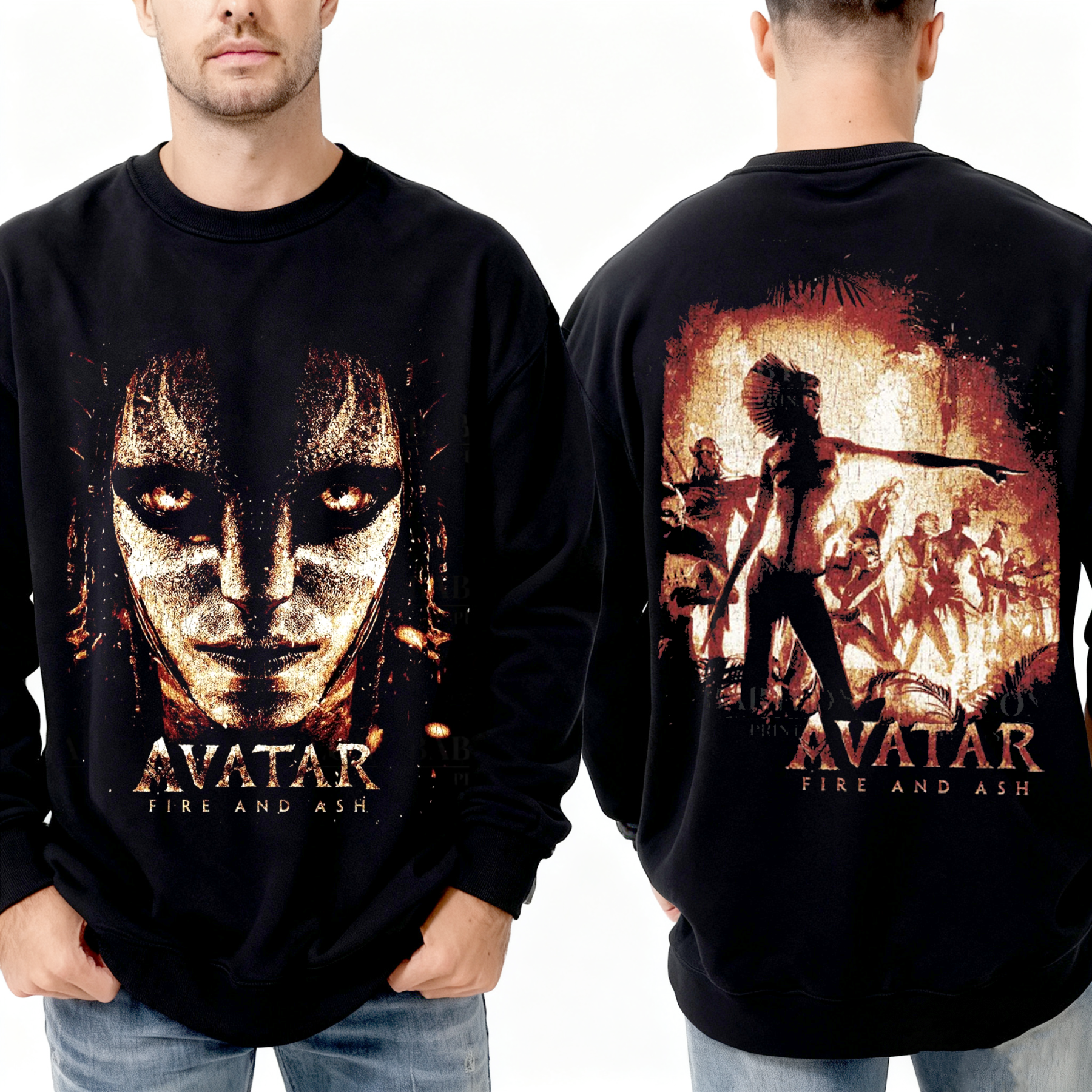 Avatar 3 Fire And Ash Movie Oversized T-shirt/Crewneck/Hoodie