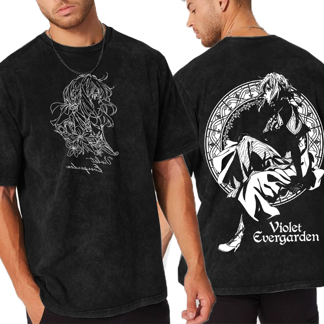 Violet Evergarden Anime Oversized T-shirt/Crewneck/Hoodie