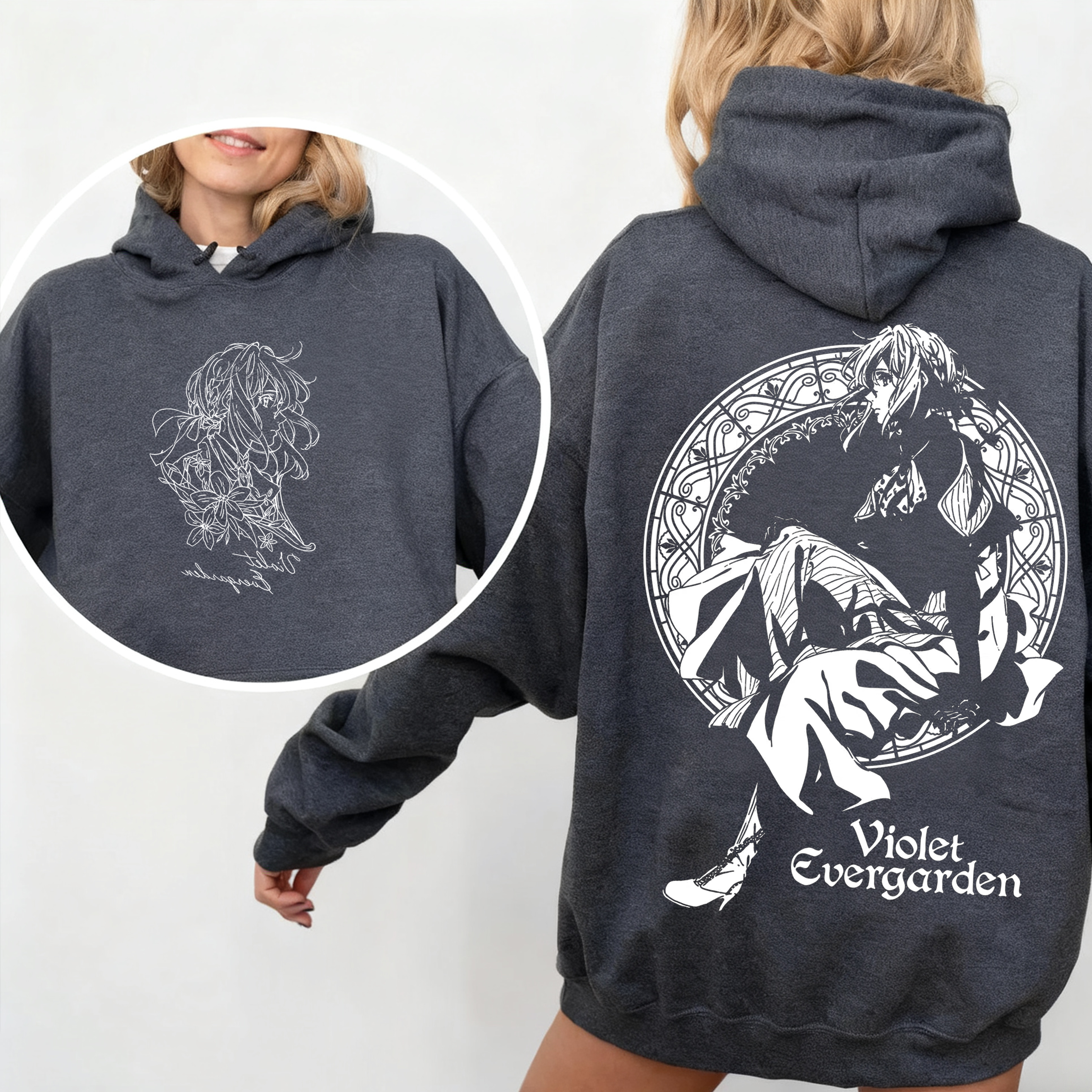 Violet Evergarden Anime Oversized T-shirt/Crewneck/Hoodie