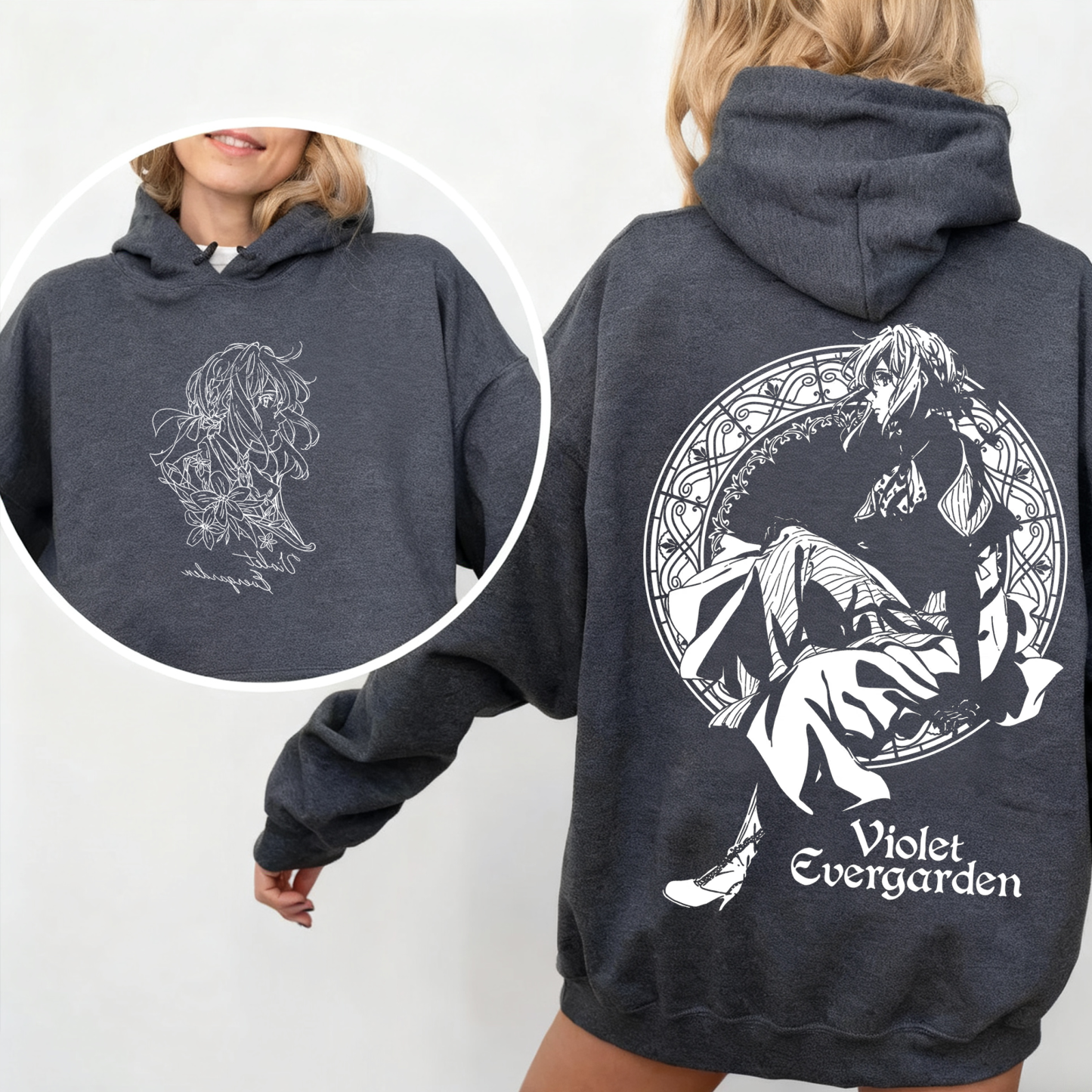 Violet Evergarden Anime Oversized T-shirt/Crewneck/Hoodie