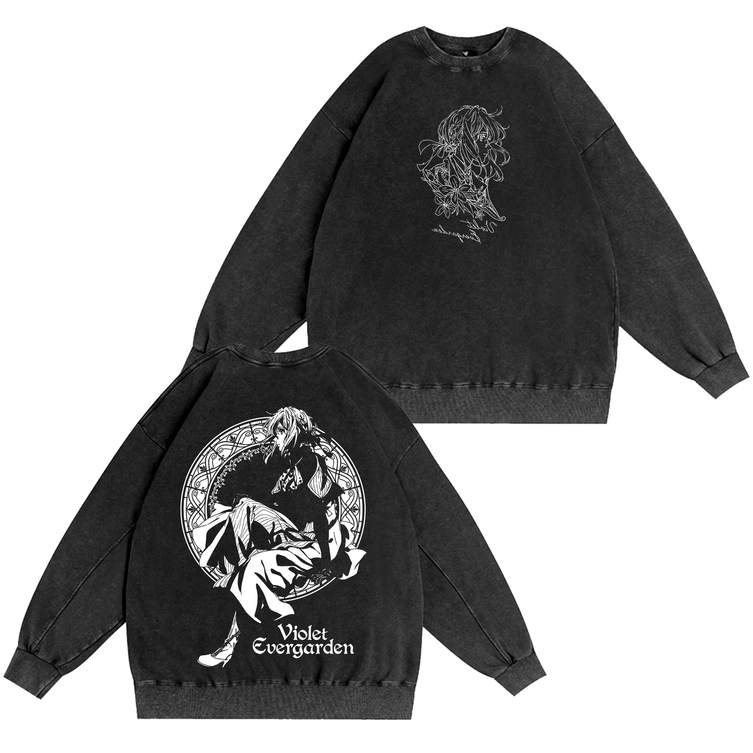 Violet Evergarden Anime Oversized T-shirt/Crewneck/Hoodie