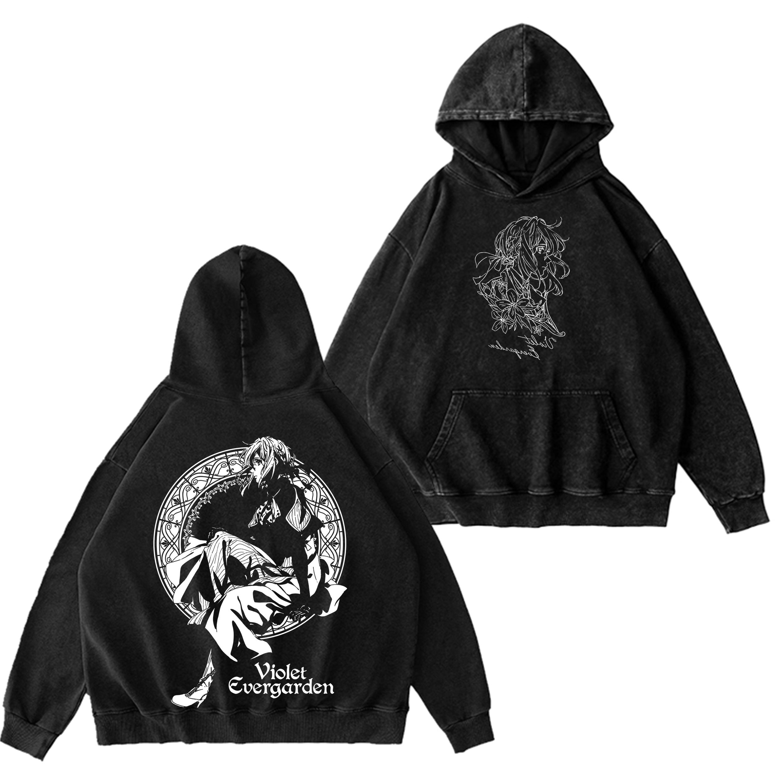 Violet Evergarden Anime Oversized T-shirt/Crewneck/Hoodie