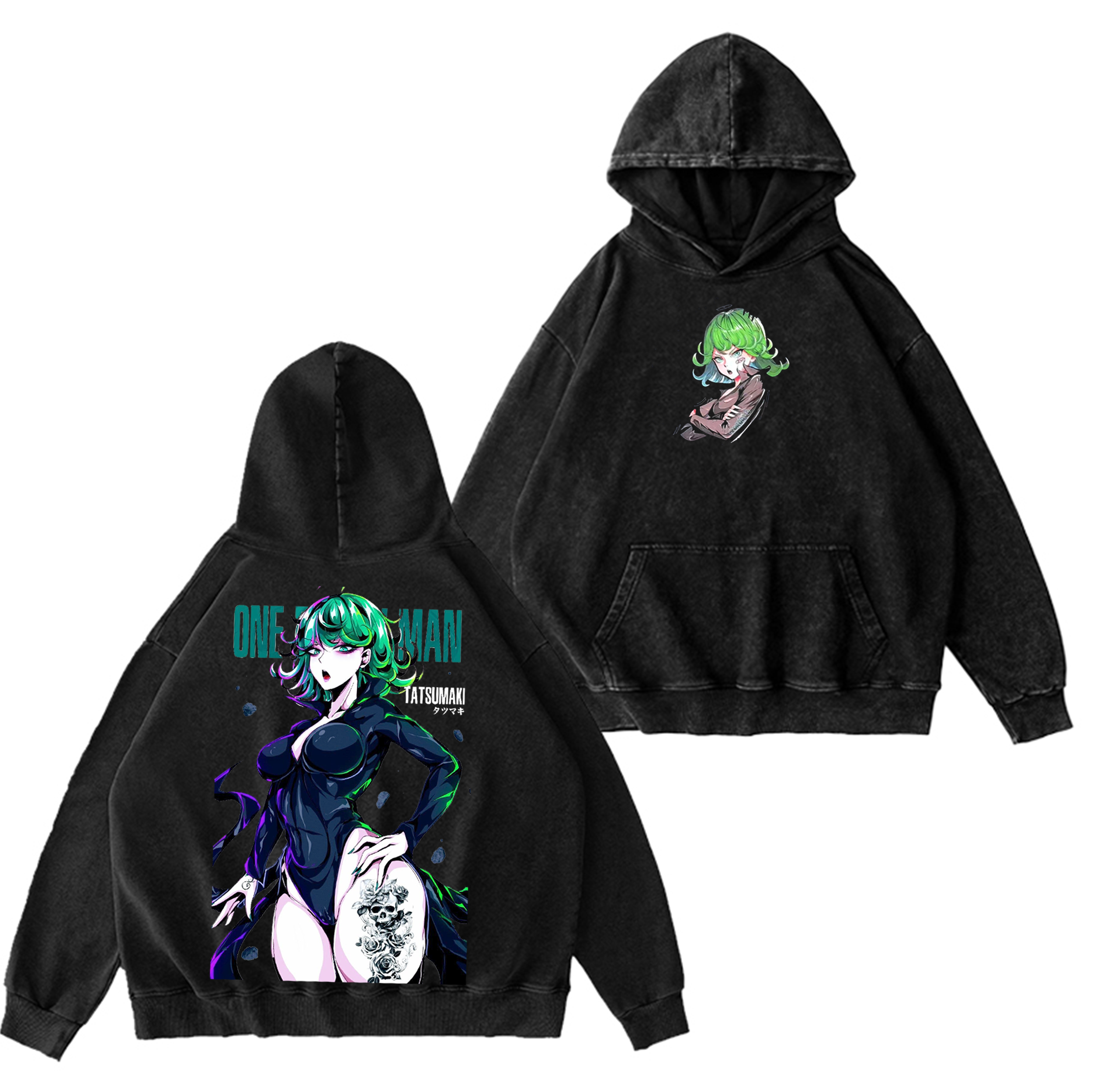 One Punch Man,Tatsumaki Anime Oversized T-shirt/Crewneck/Hoodie