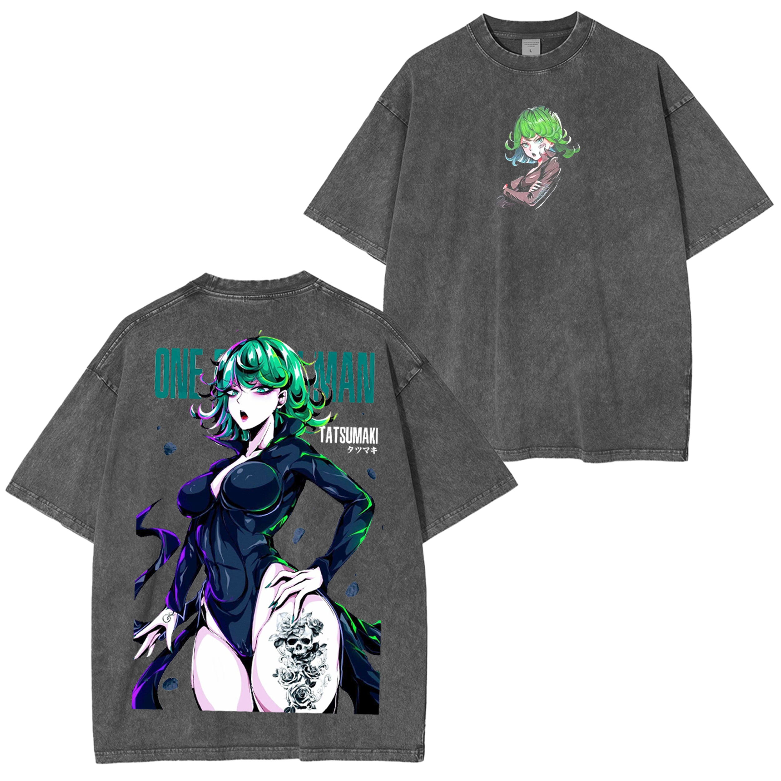 One Punch Man,Tatsumaki Anime Oversized T-shirt/Crewneck/Hoodie