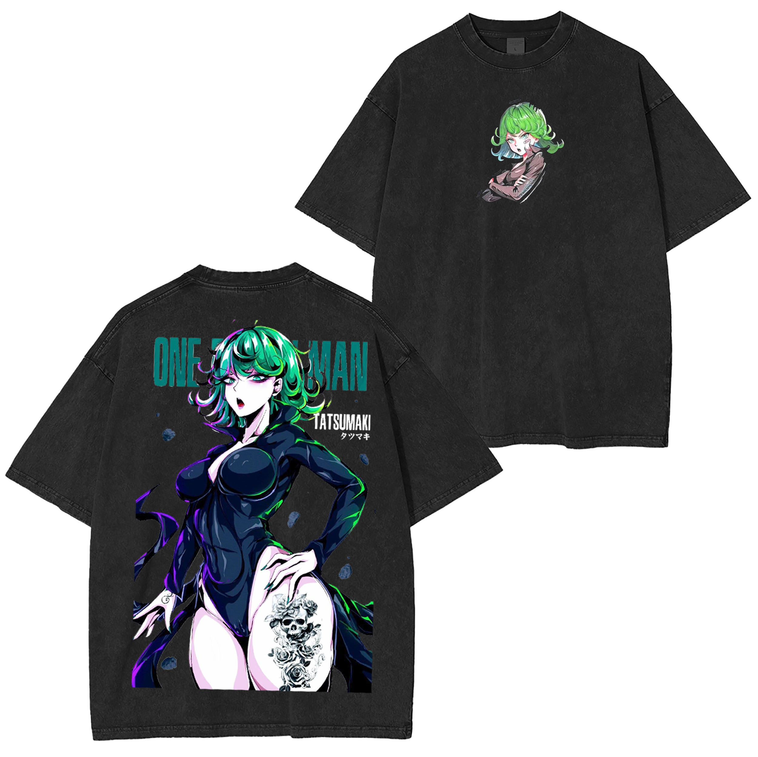 One Punch Man,Tatsumaki Anime Oversized T-shirt/Crewneck/Hoodie