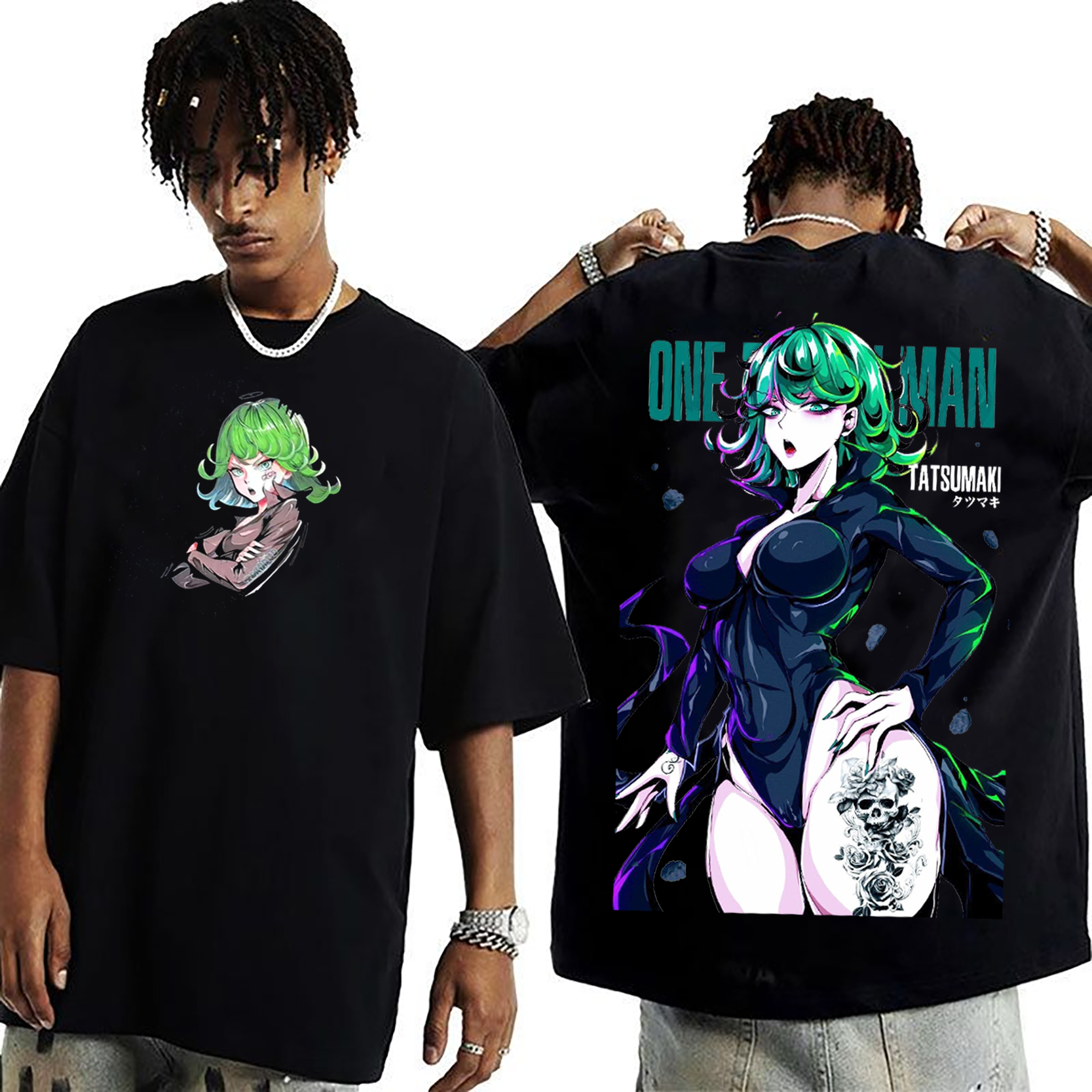 One Punch Man,Tatsumaki Anime Oversized T-shirt/Crewneck/Hoodie